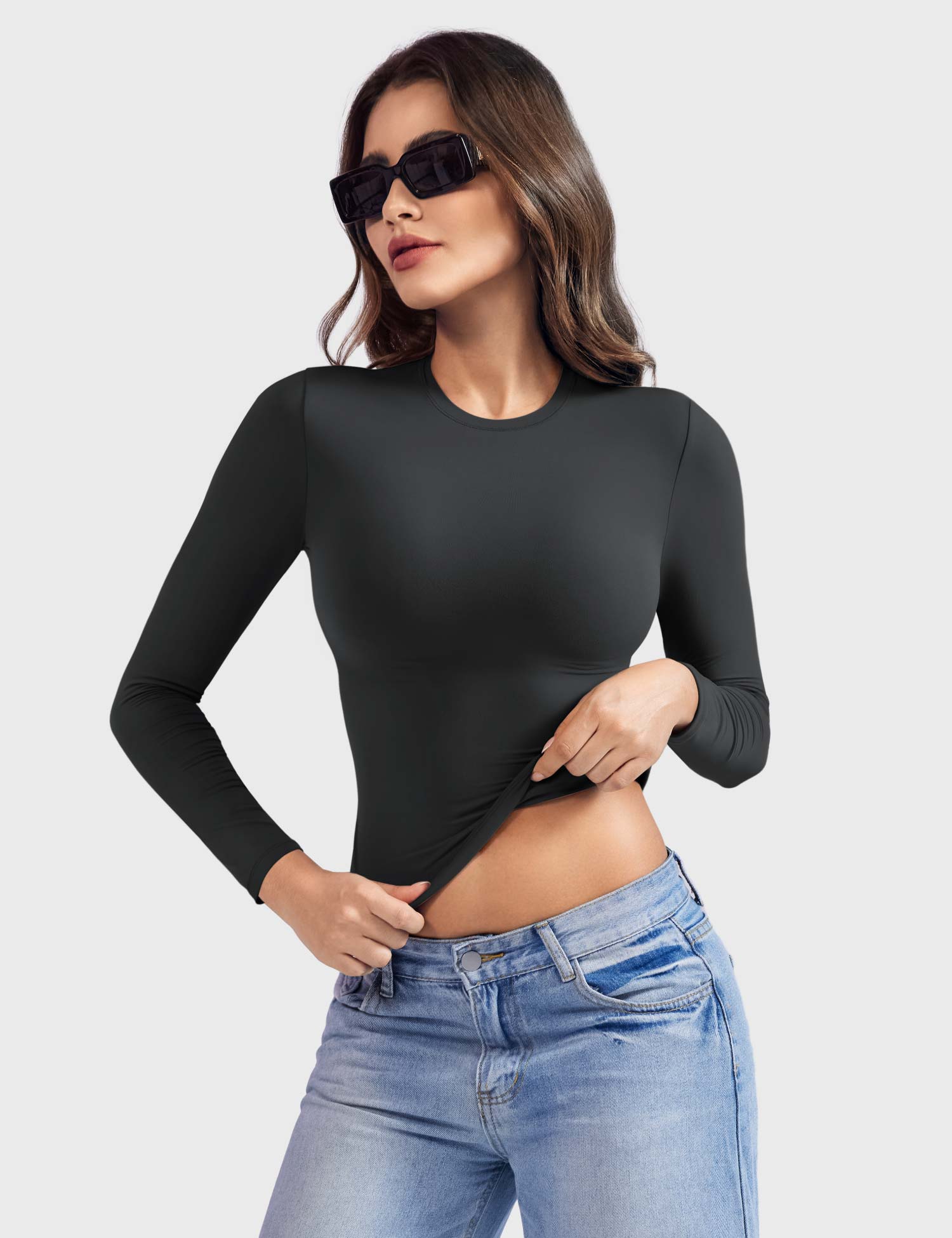 YGLEO Sweeney Long Sleeves Shirts