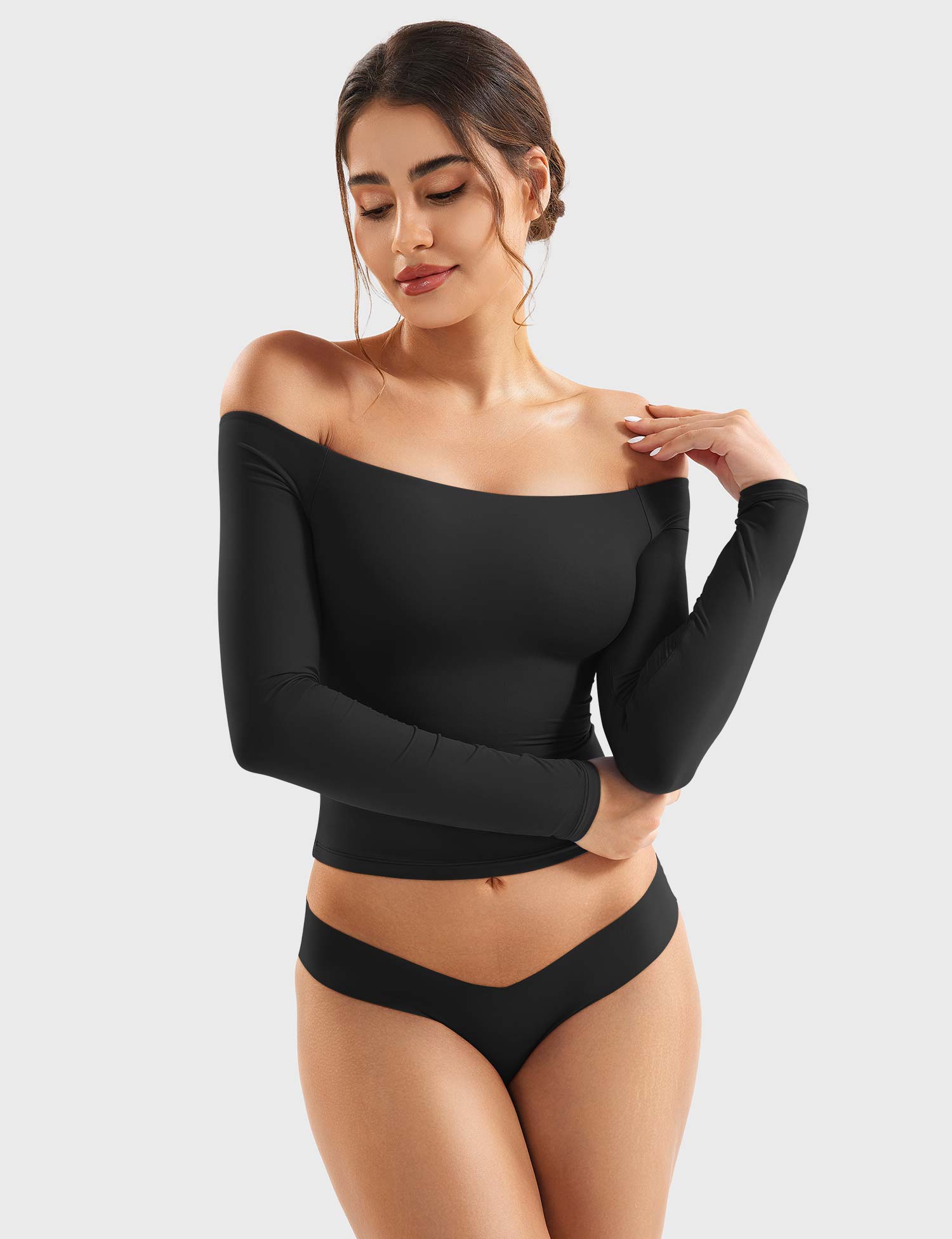YGLEO Luzlie Off Shoulder Top