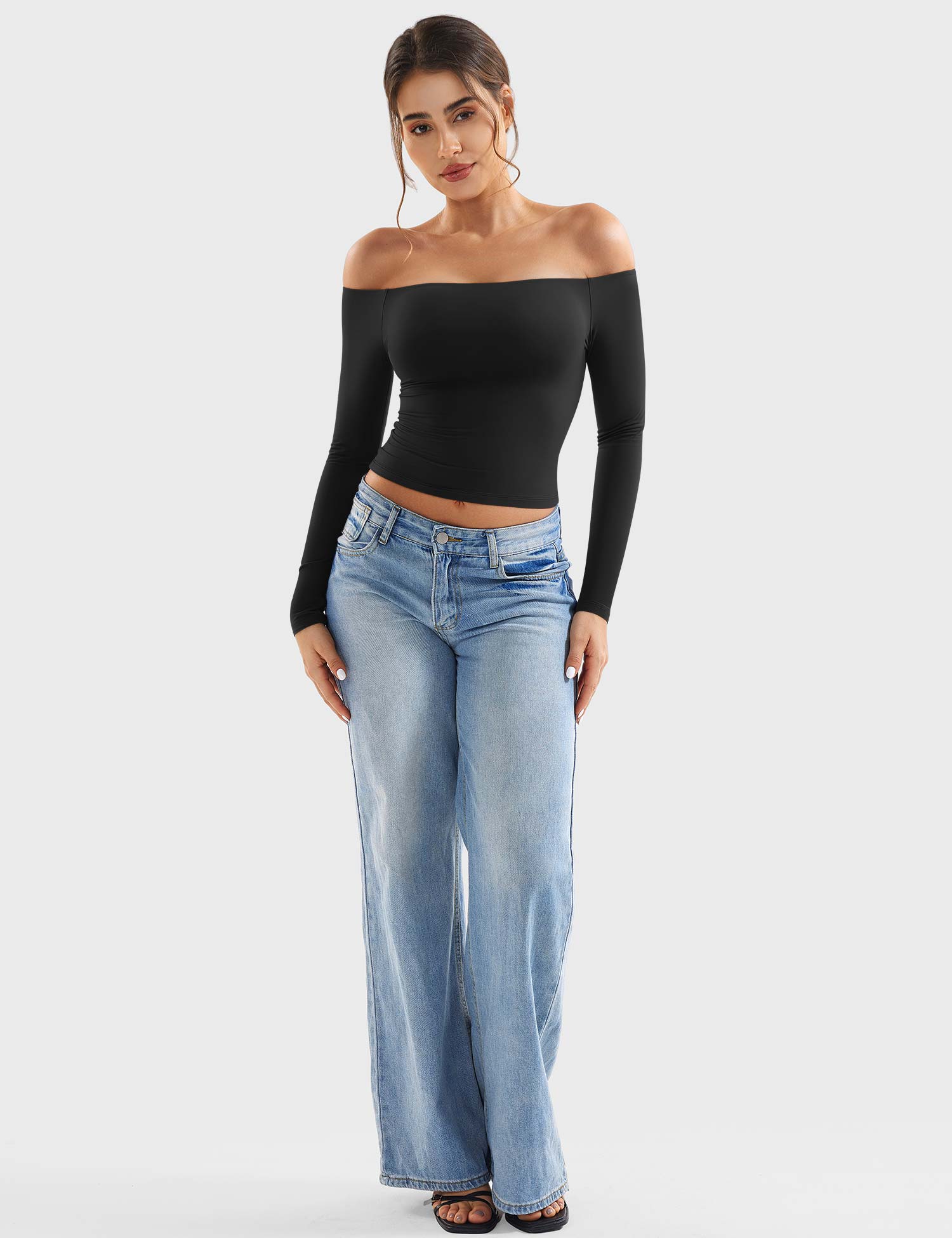 YGLEO Luzlie Off Shoulder Top