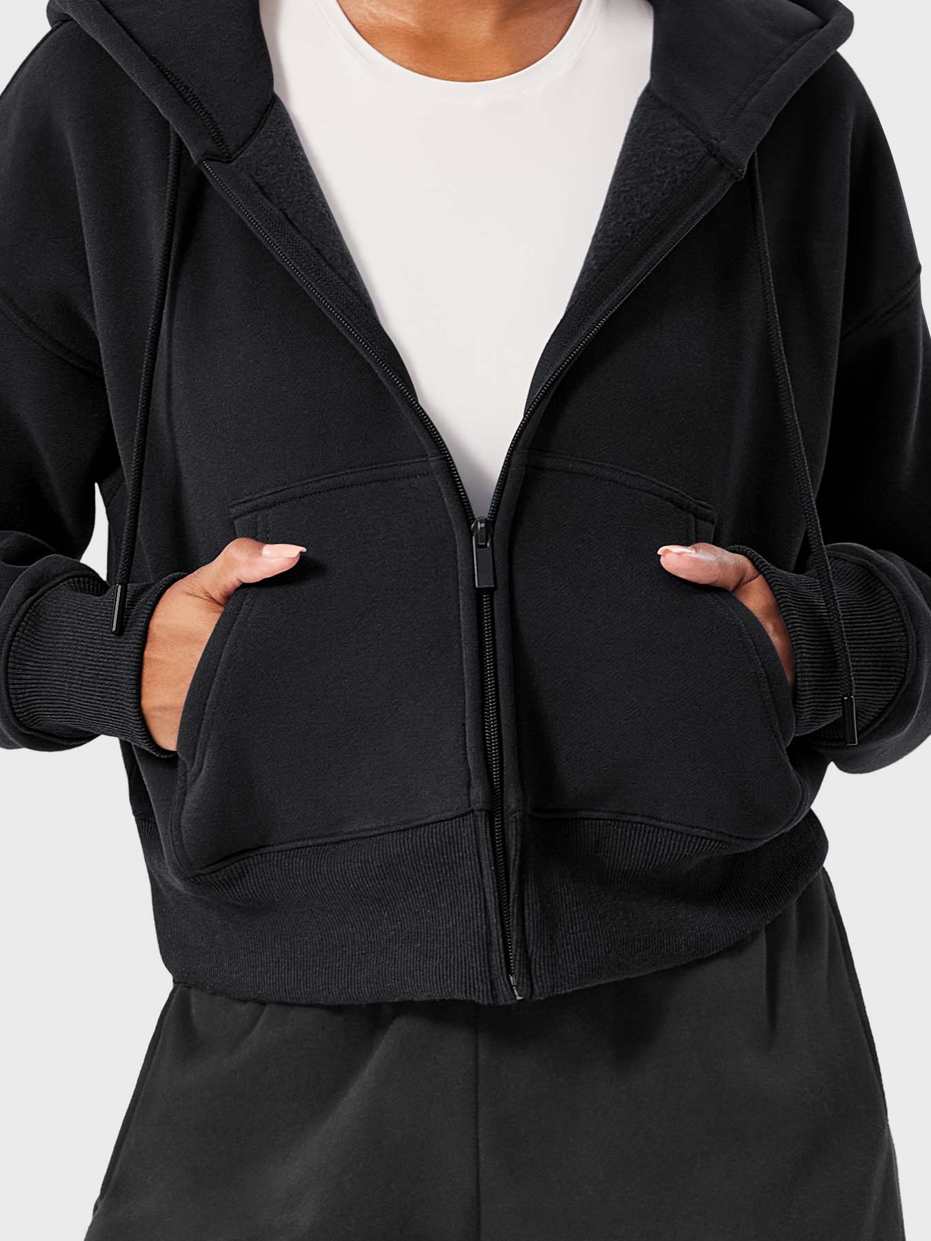 YGLEO Katrine Zip Up Fleece Hoodies