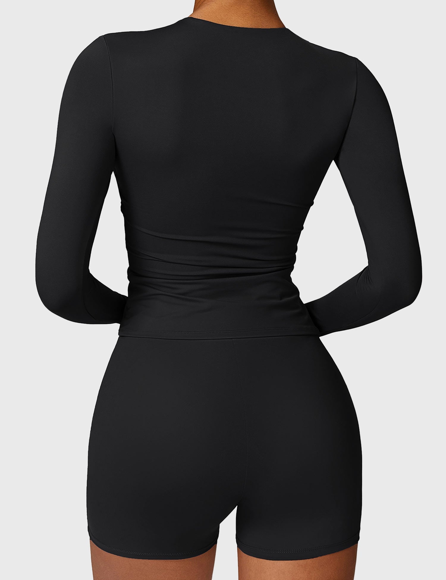 YGLEO Long Sleeve Crew Neck T Shirts