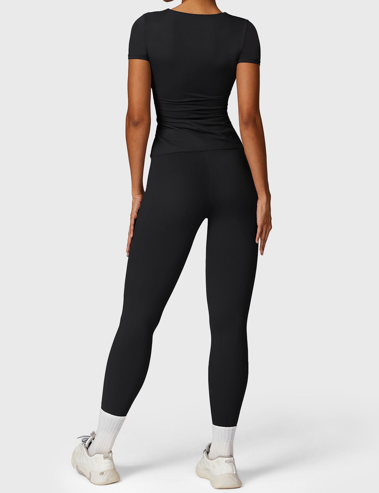 YGLEO Short Sleeve Crew Neck T Shirts