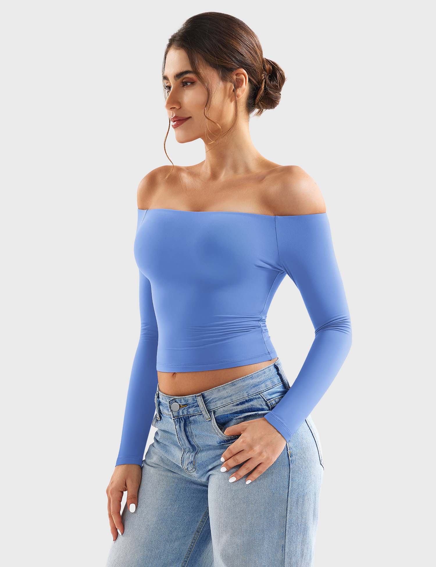 YGLEO Luzlie Off Shoulder Top