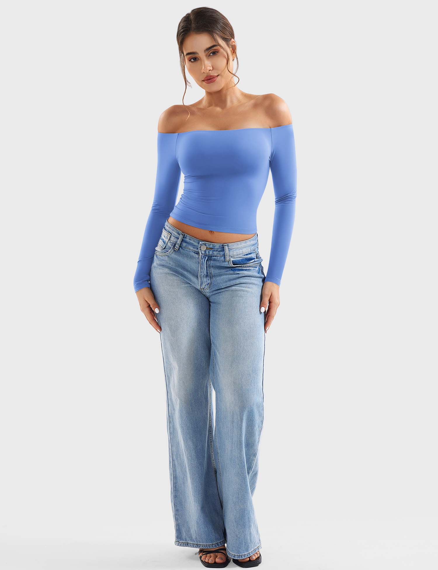 YGLEO Luzlie Off Shoulder Top