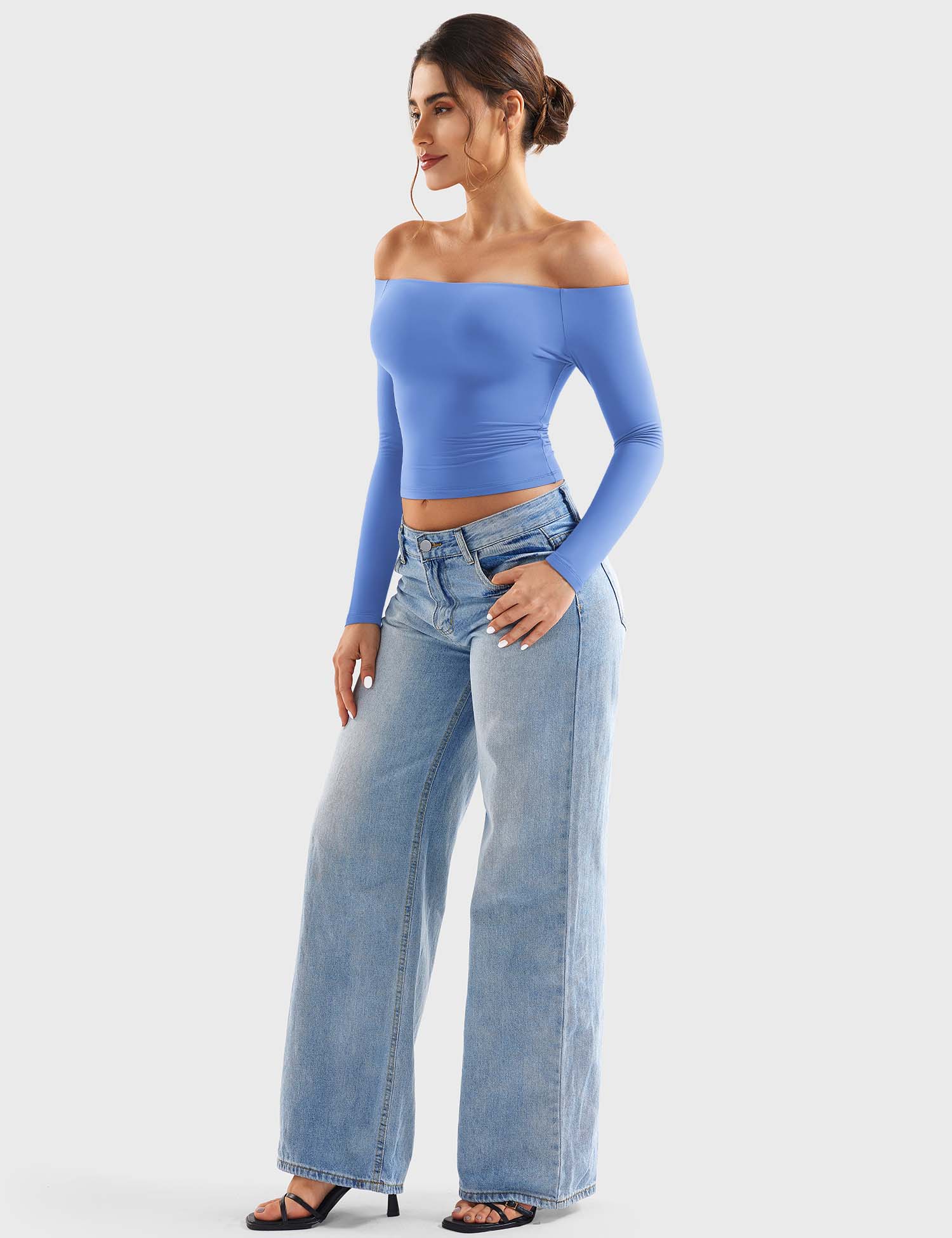 YGLEO Luzlie Off Shoulder Top
