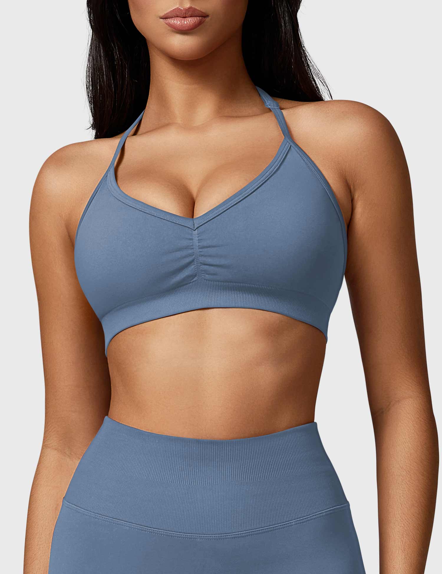 YGLEO Hedy Halter Sports Bra
