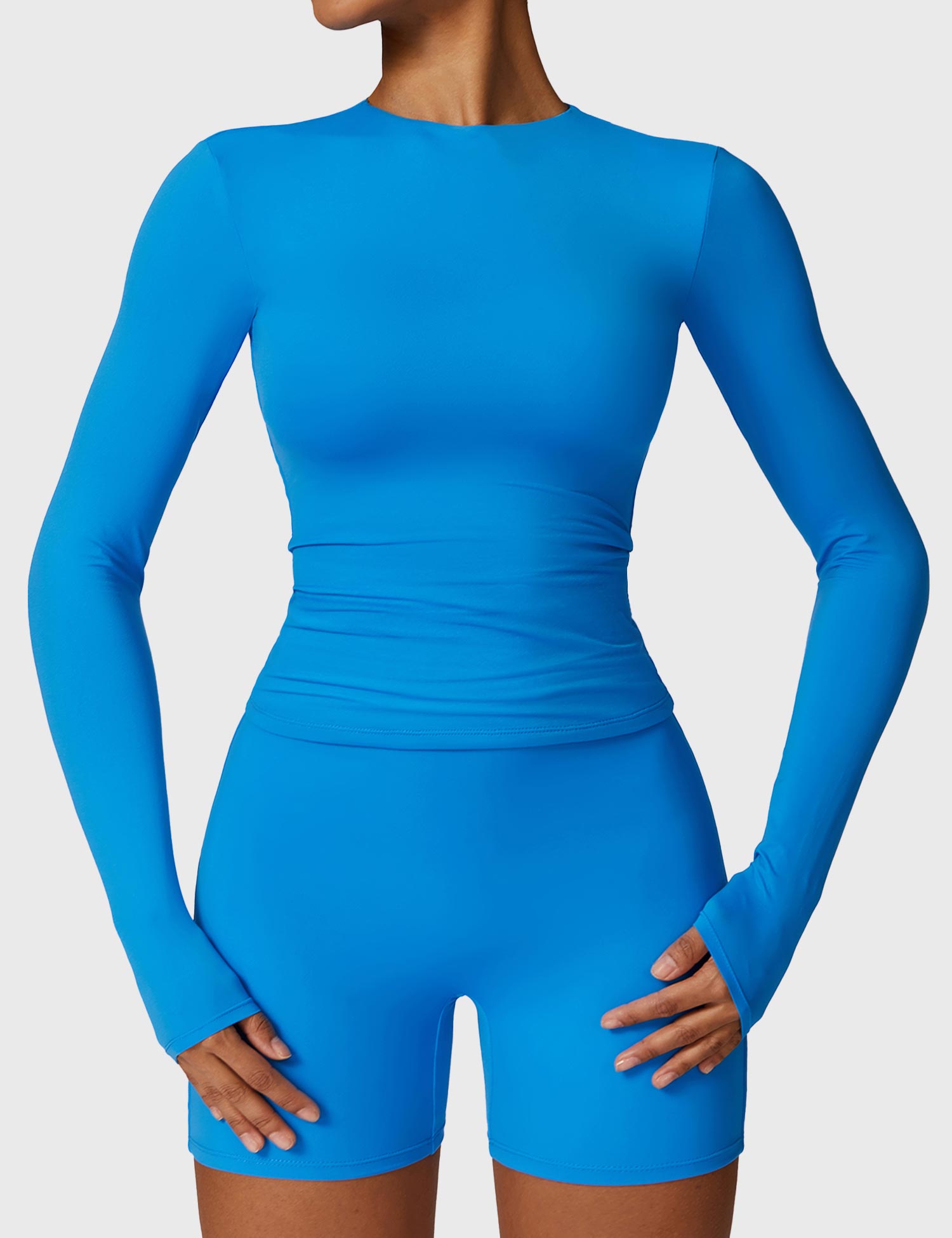 YGLEO Long Sleeve Crew Neck T Shirts