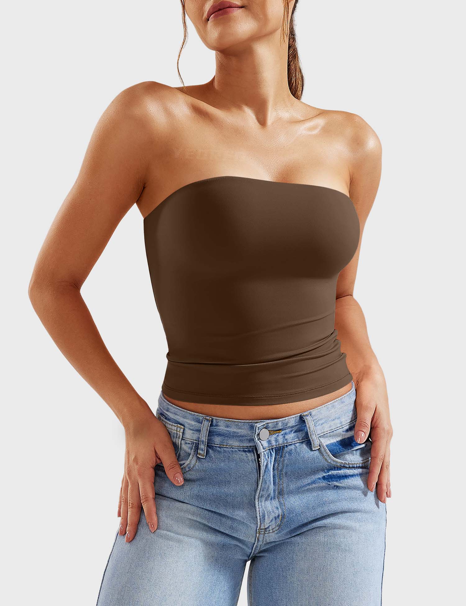 YGLEO Sophie Double Lined Tube Top