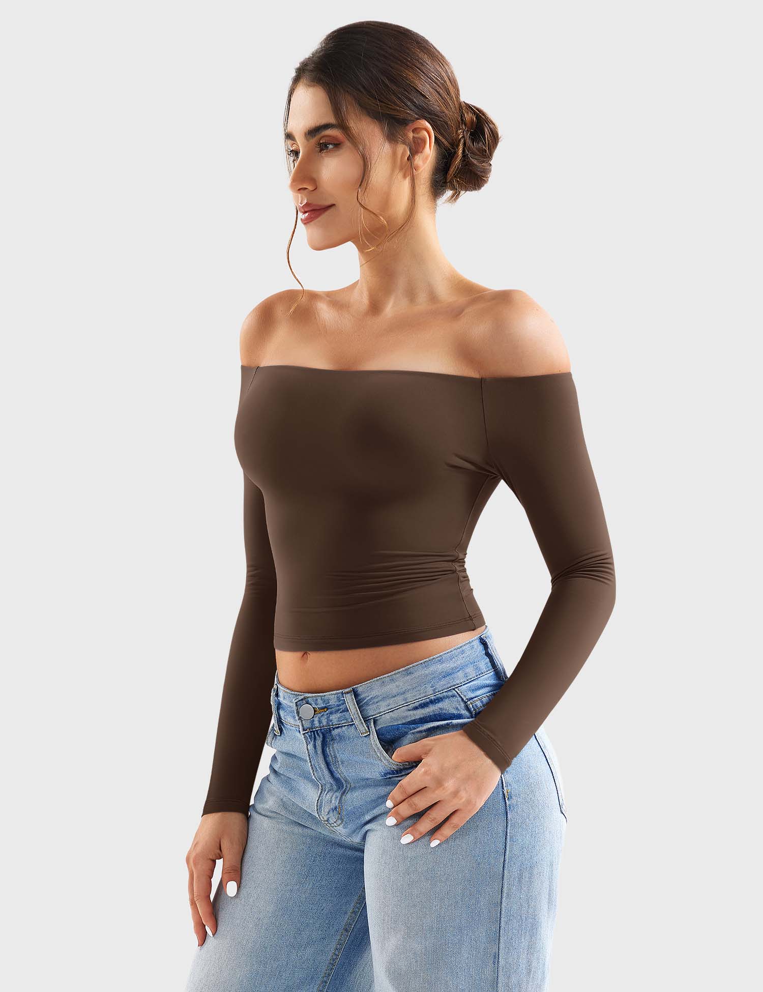 YGLEO Luzlie Off Shoulder Top