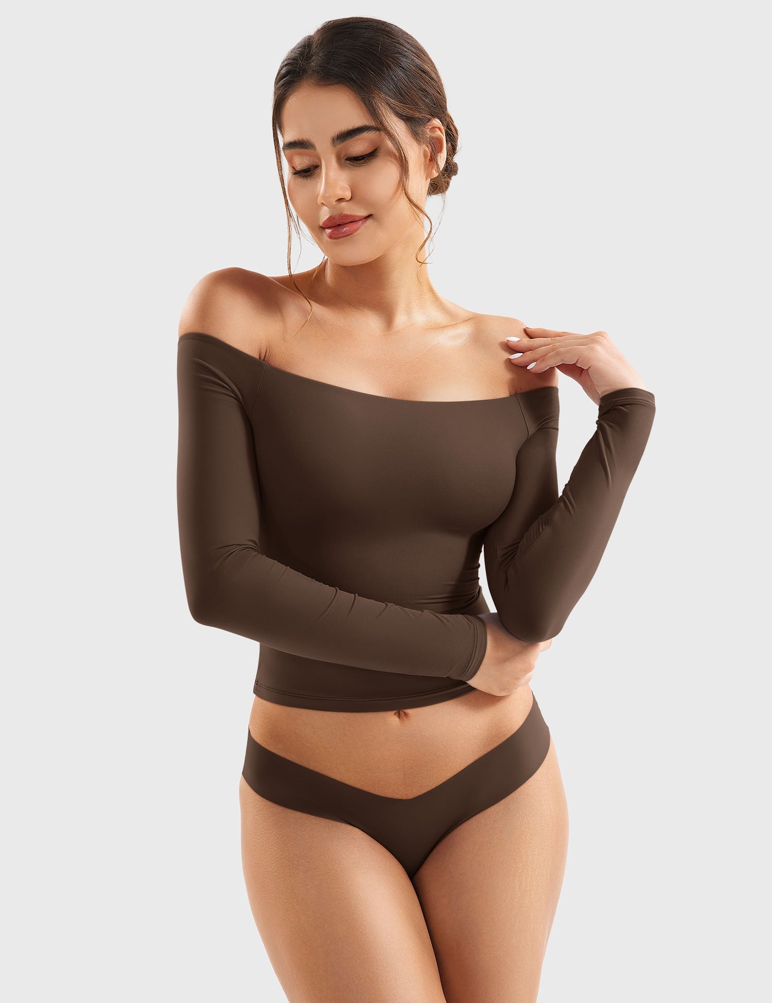 YGLEO Luzlie Off Shoulder Top