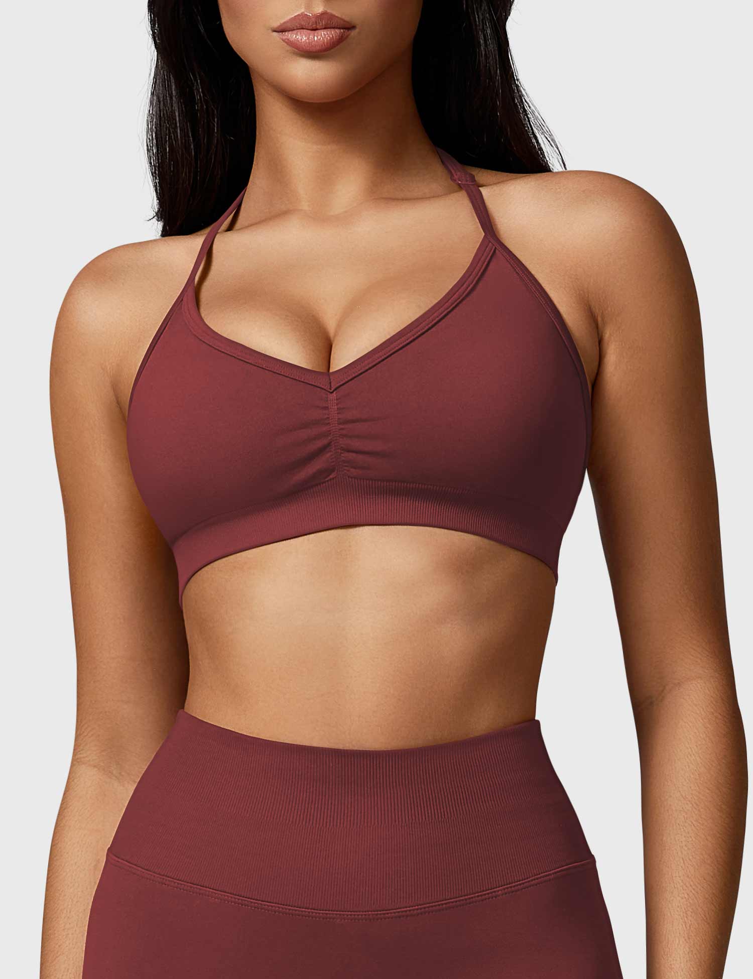 YGLEO Hedy Halter Sports Bra