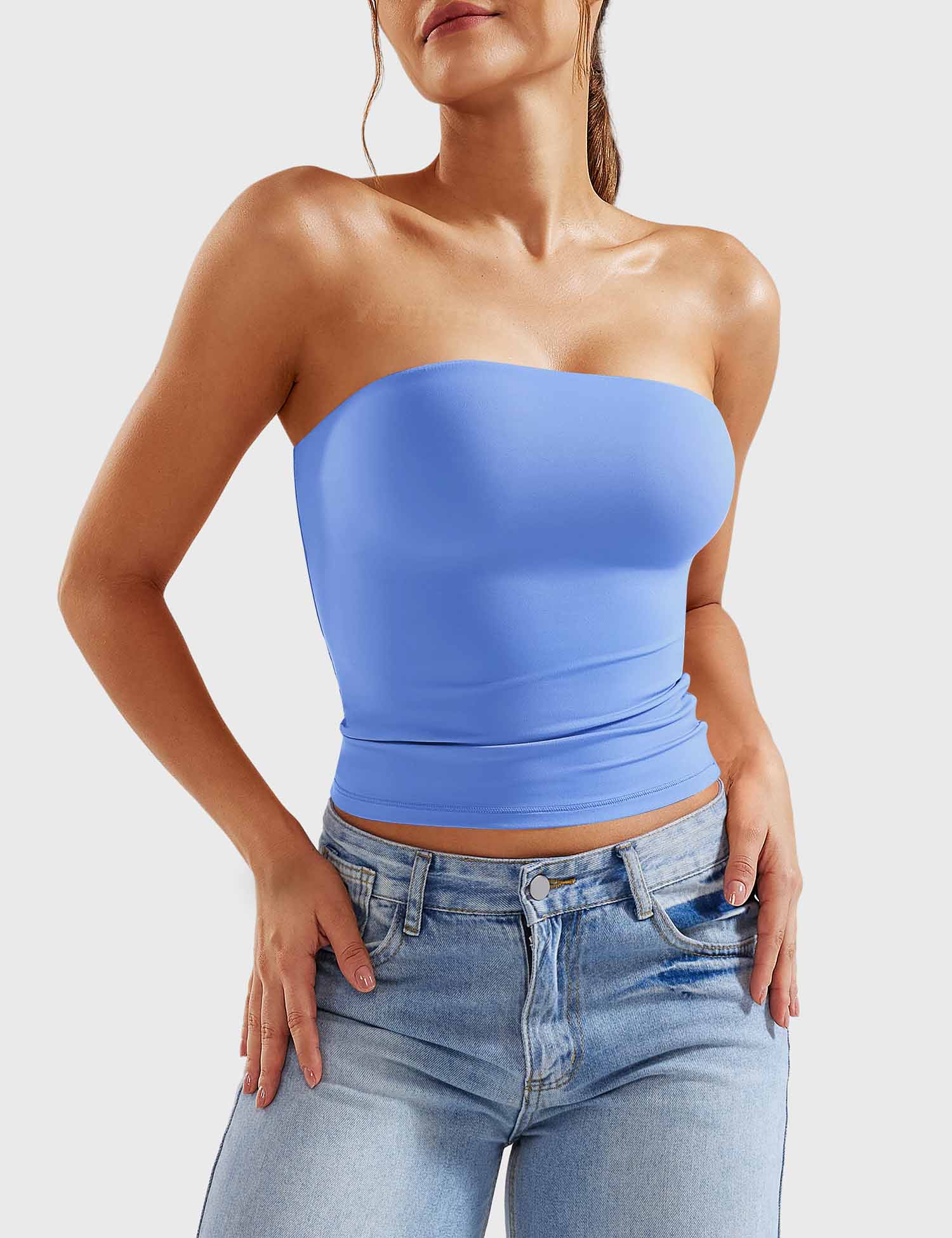 YGLEO Sophie Double Lined Tube Top
