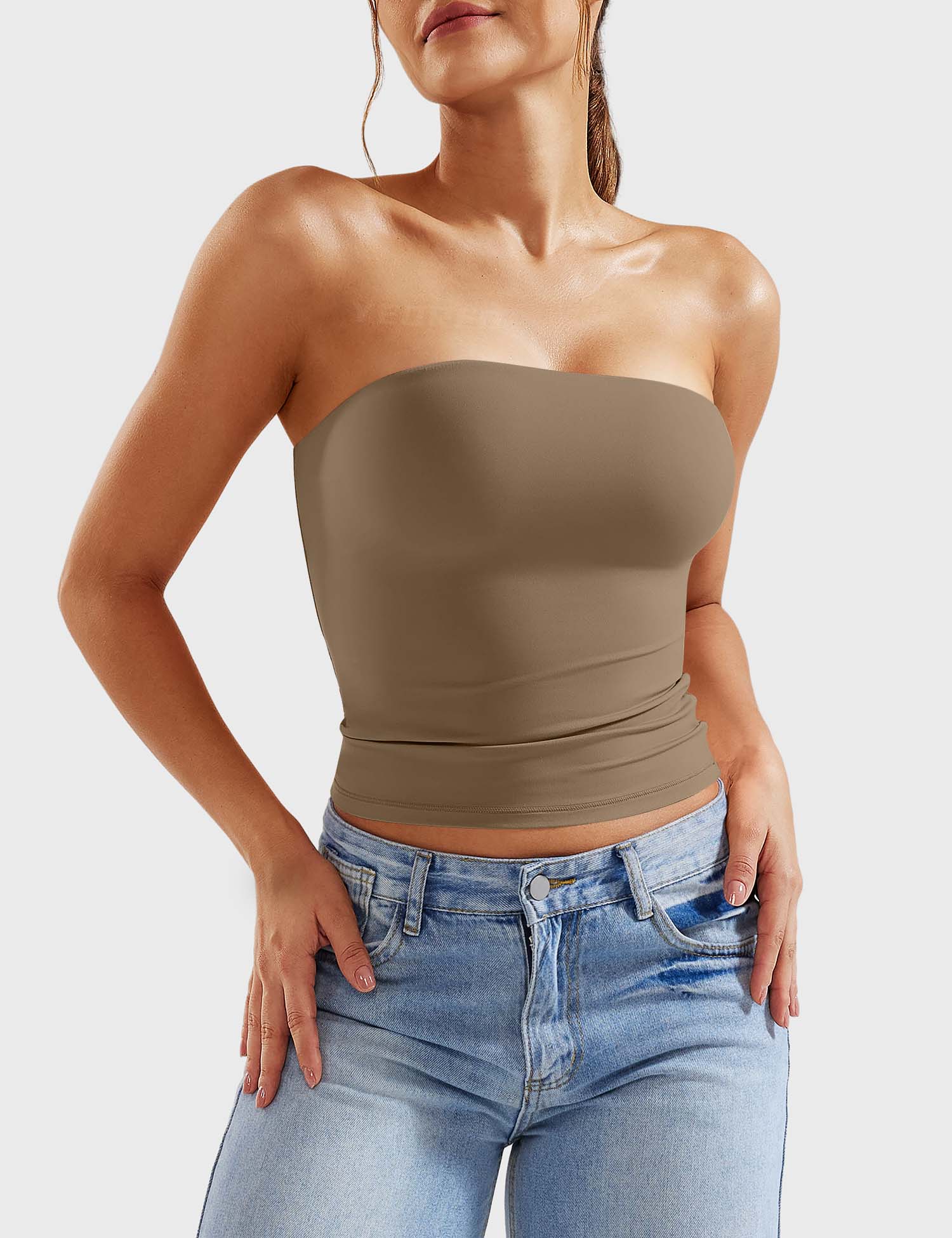 YGLEO Sophie Double Lined Tube Top