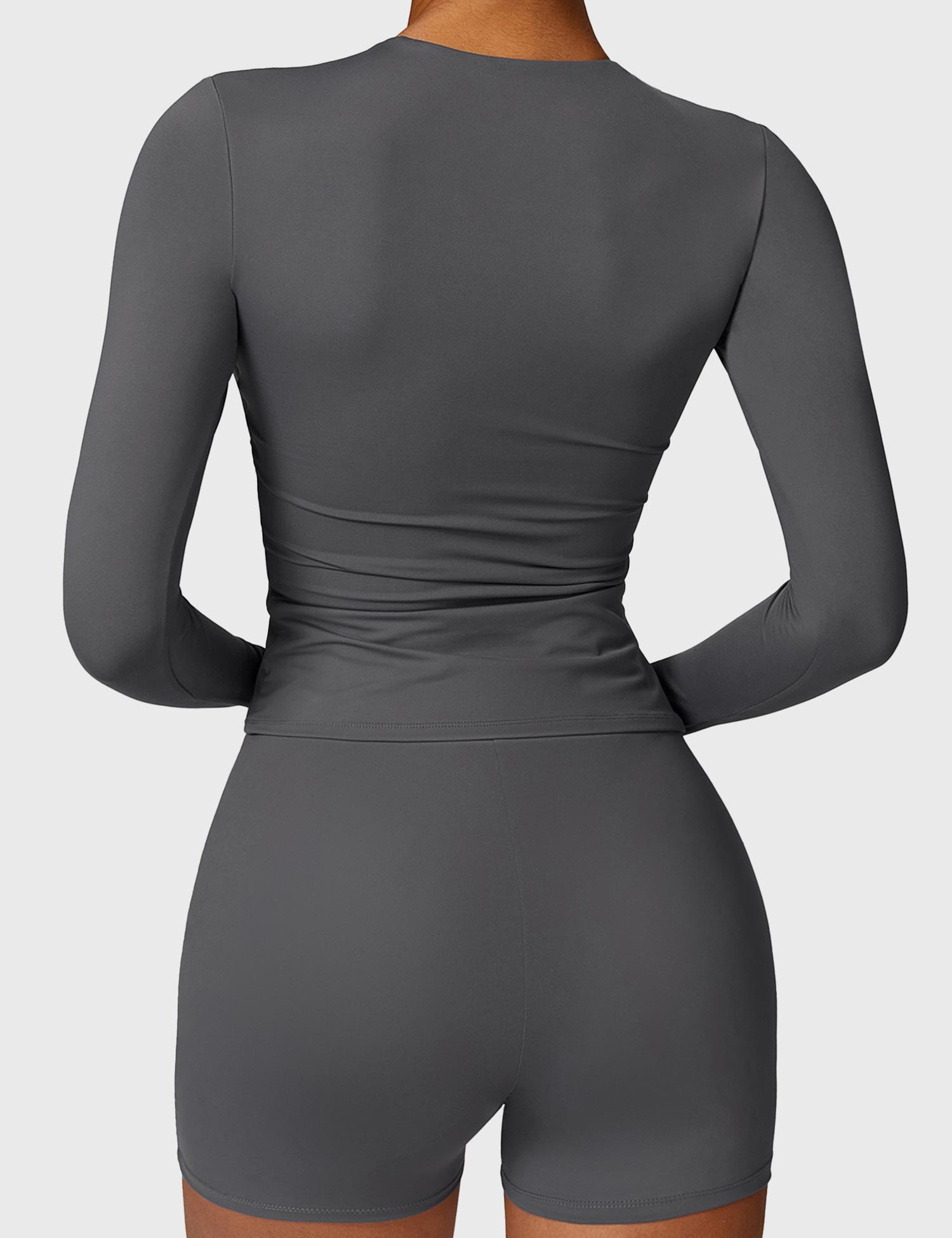 YGLEO Long Sleeve Crew Neck T Shirts