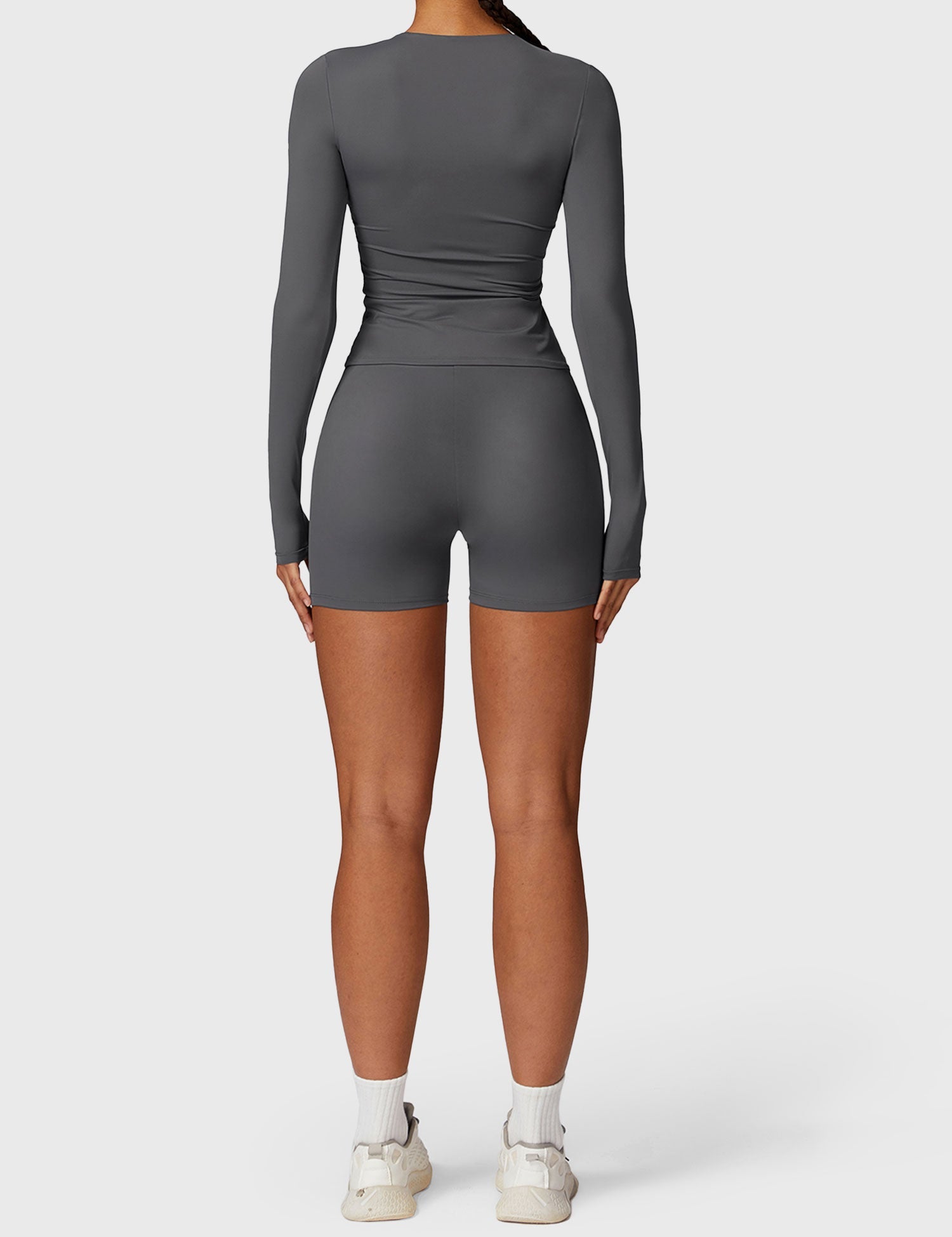 YGLEO Long Sleeve Crew Neck T Shirts