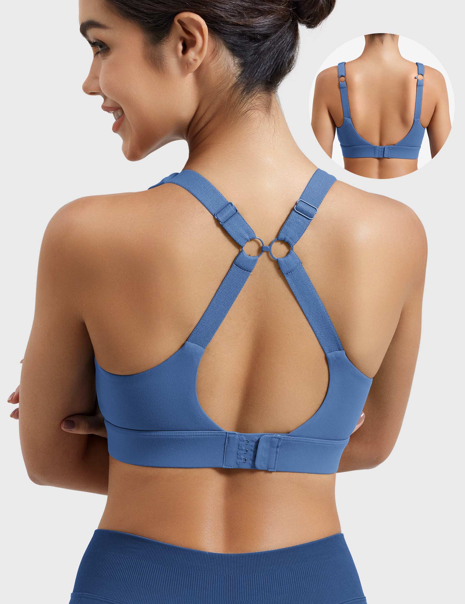 YGLEO Xena Maximum Support Sports Bra