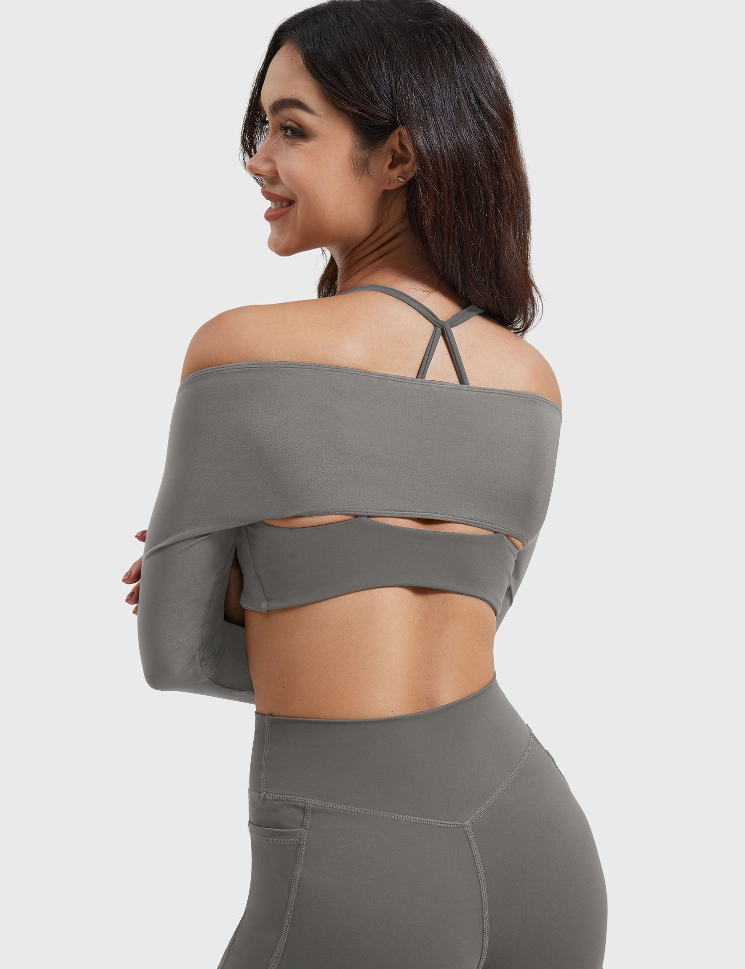 YGLEO Kozie Long Sleeve Bolero Shrug