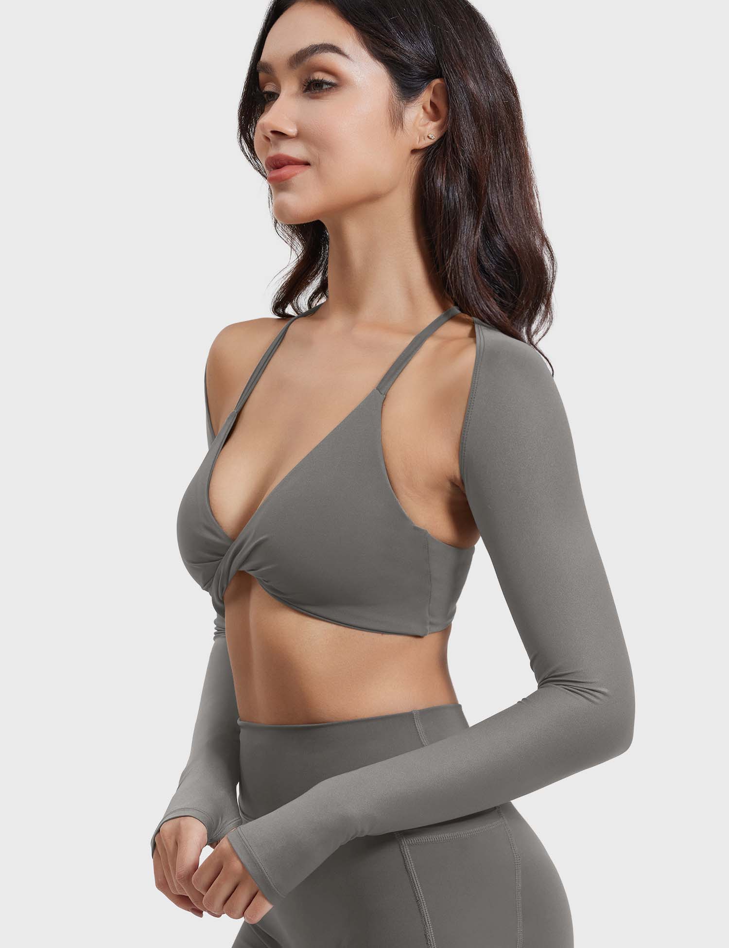 YGLEO Kozie Long Sleeve Bolero Shrug