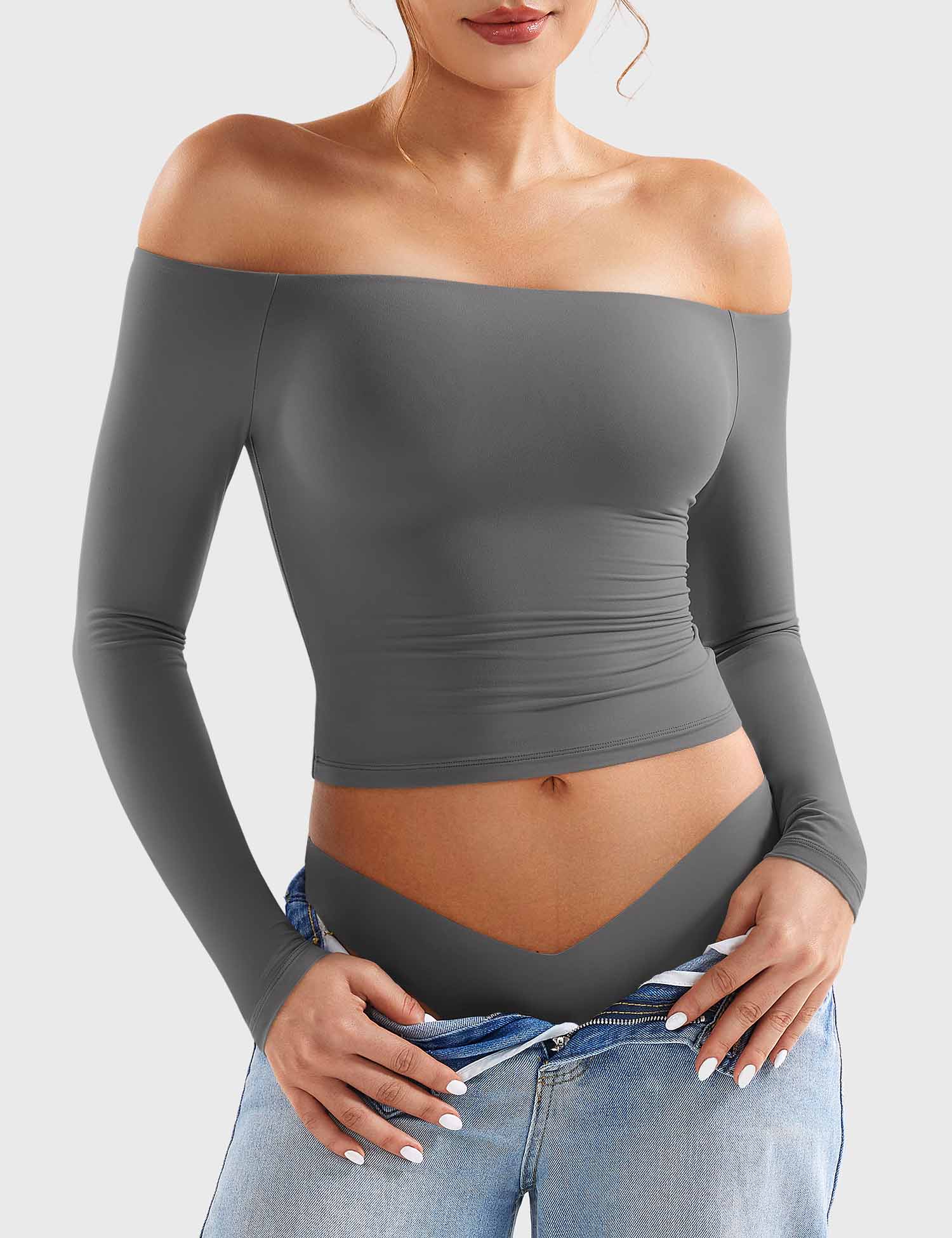 YGLEO Luzlie Off Shoulder Top