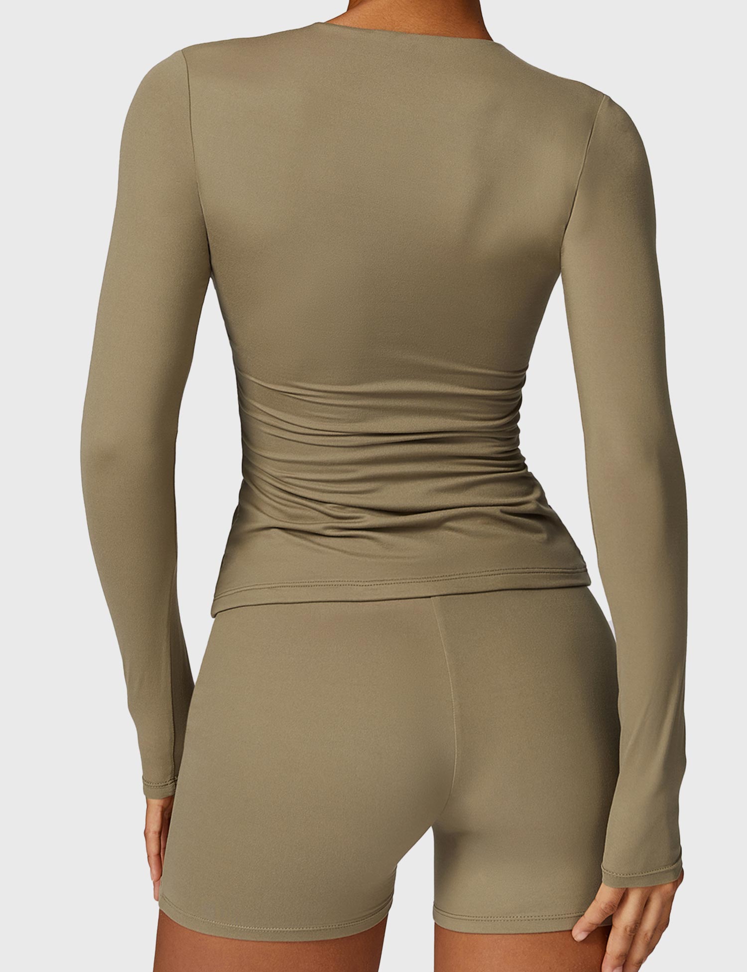 YGLEO Long Sleeve Crew Neck T Shirts