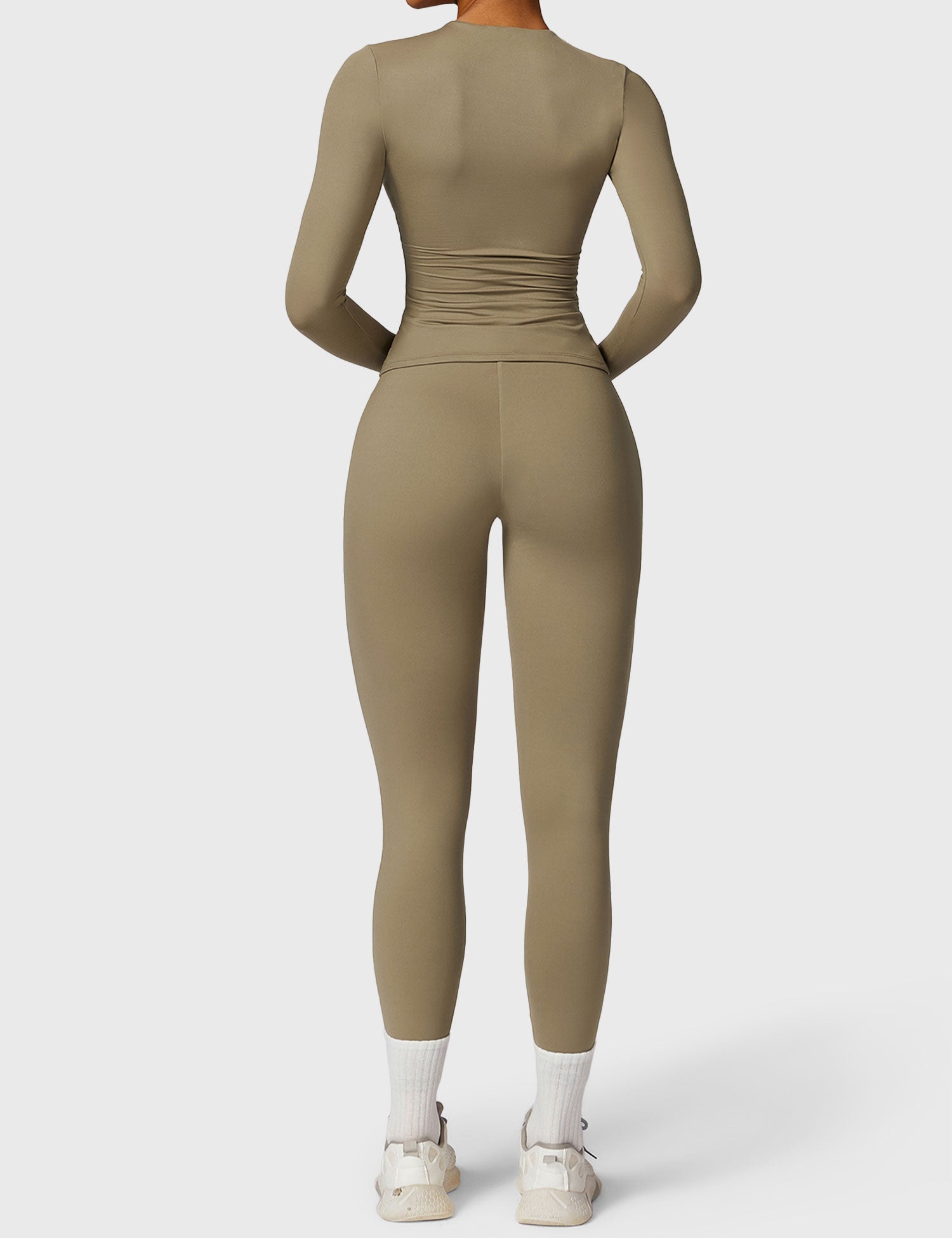 YGLEO Long Sleeve Crew Neck T Shirts