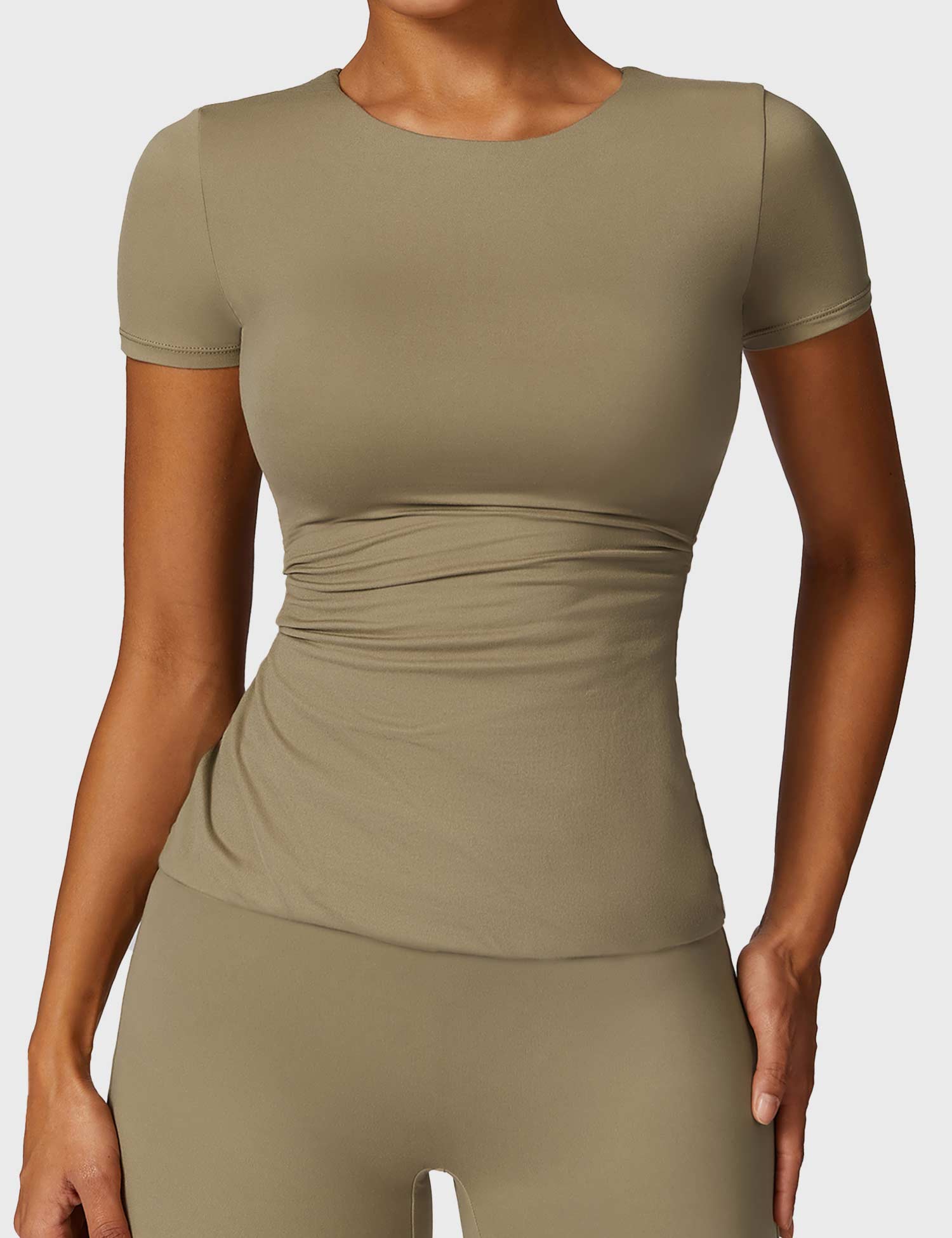 YGLEO Short Sleeve Crew Neck T Shirts