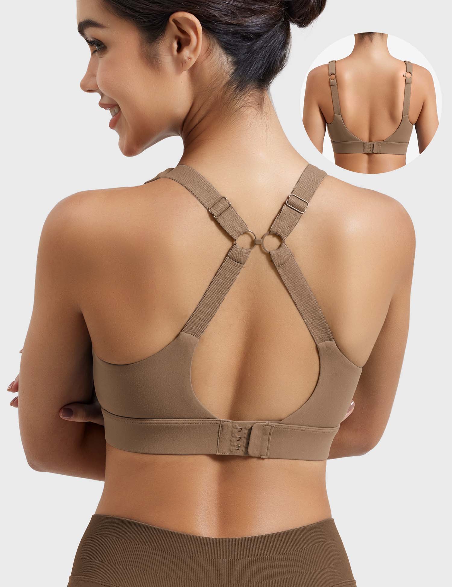 YGLEO Xena Maximum Support Sports Bra