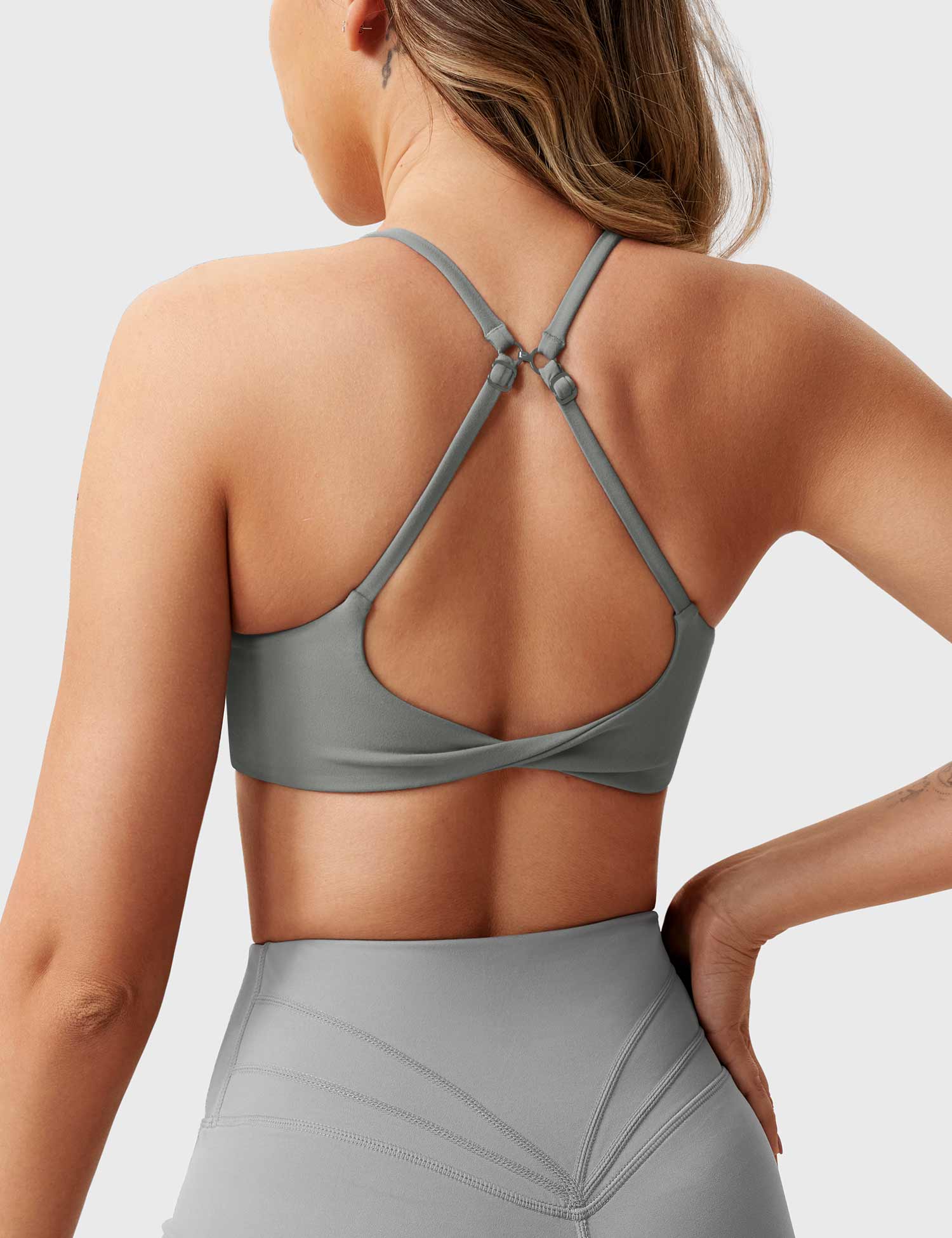 YGLEO Joce Twist Sports Bra