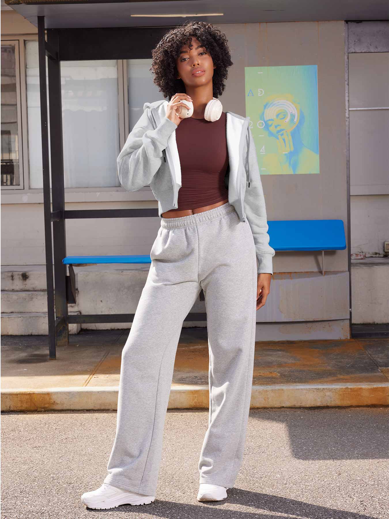 YGLEO Katrine Zip Up Fleece Hoodies