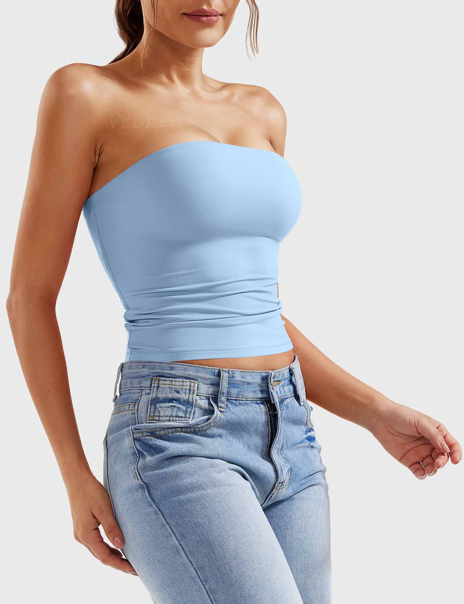 YGLEO Sophie Double Lined Tube Top