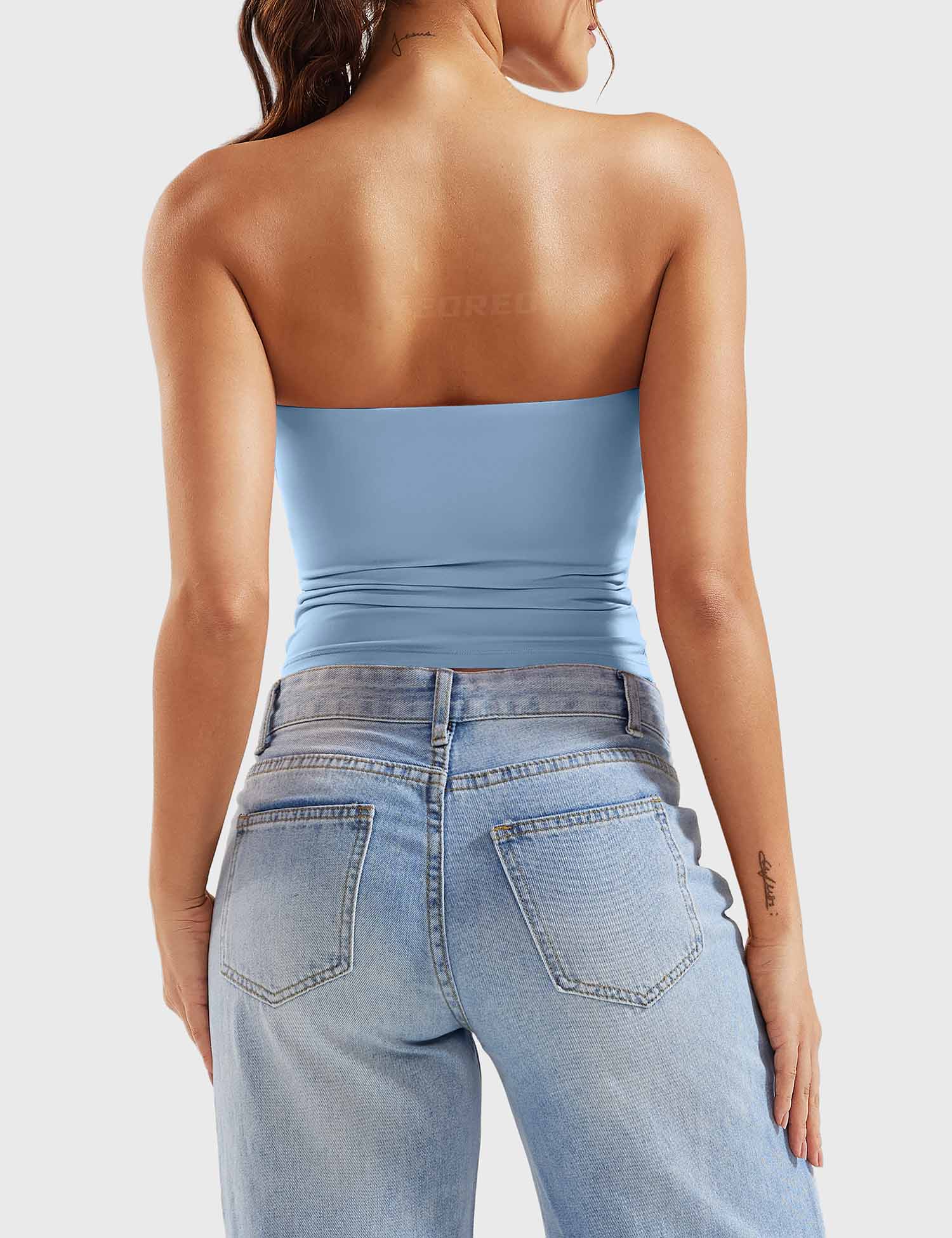 YGLEO Sophie Double Lined Tube Top