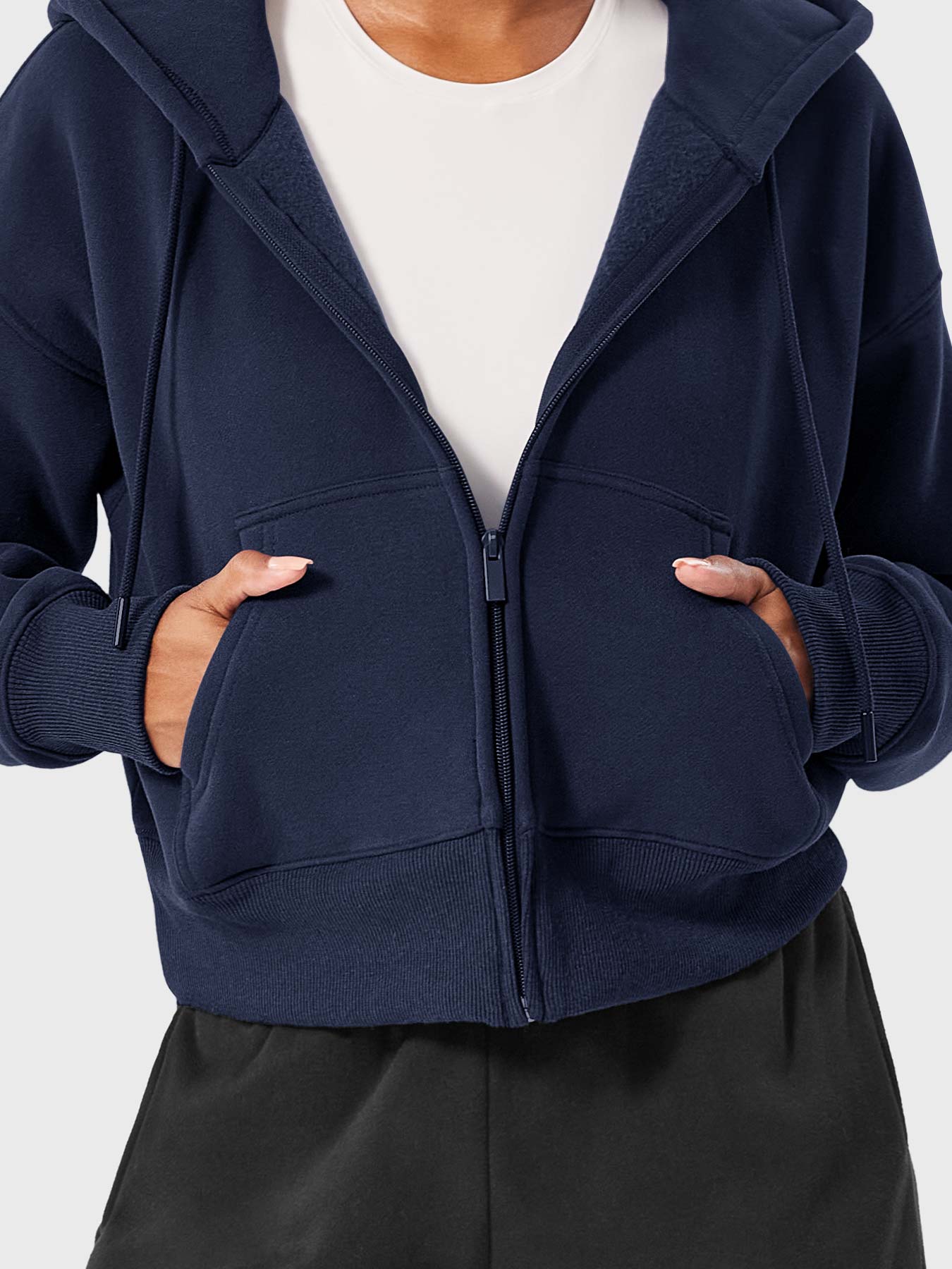 YGLEO Katrine Zip Up Fleece Hoodies