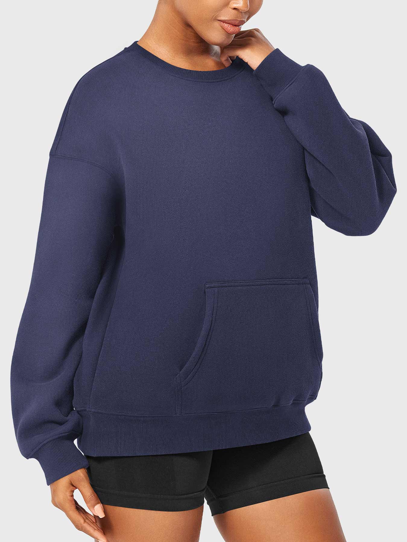 YGLEO Jocely Oversized Fleece Sweatshirts