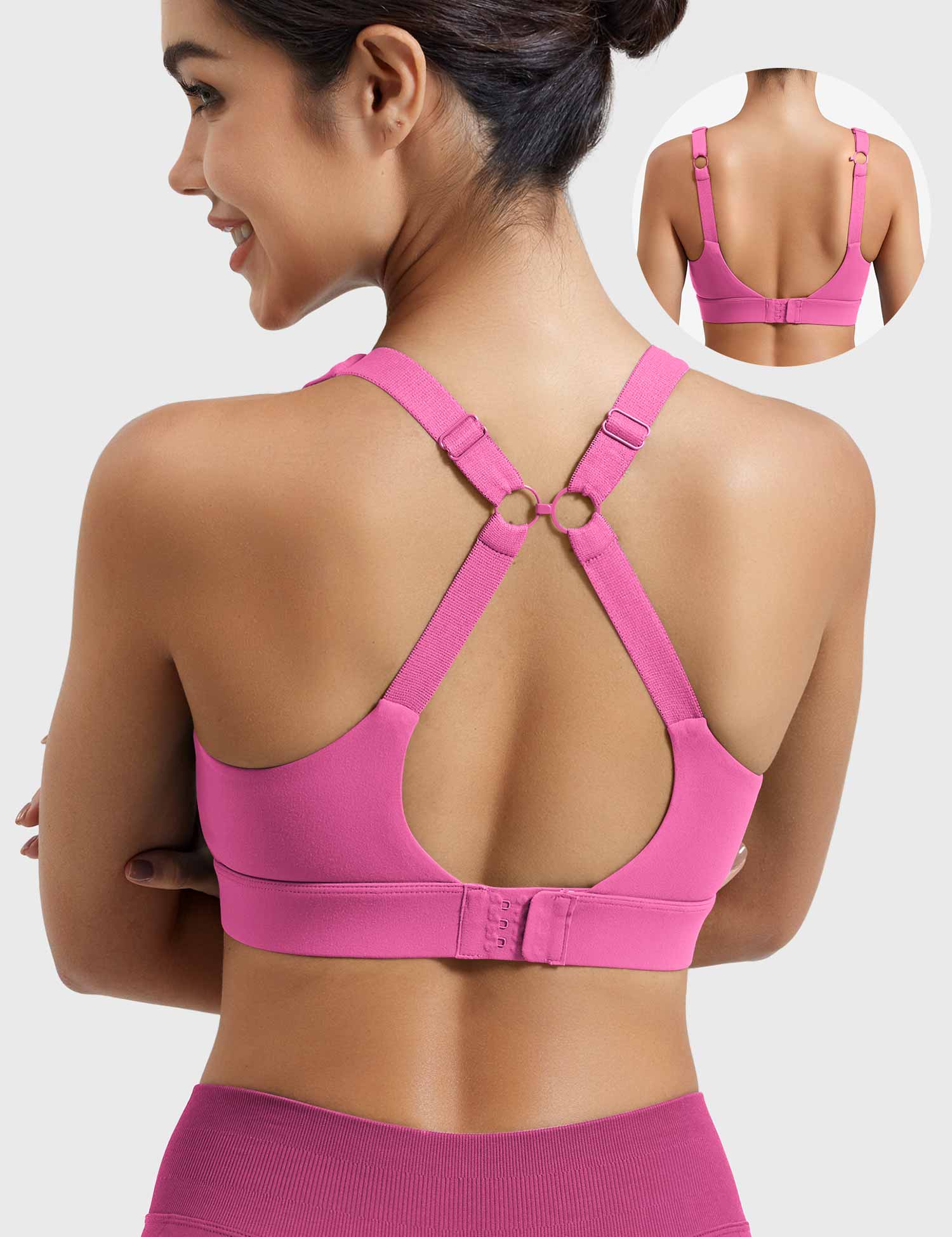 YGLEO Xena Maximum Support Sports Bra
