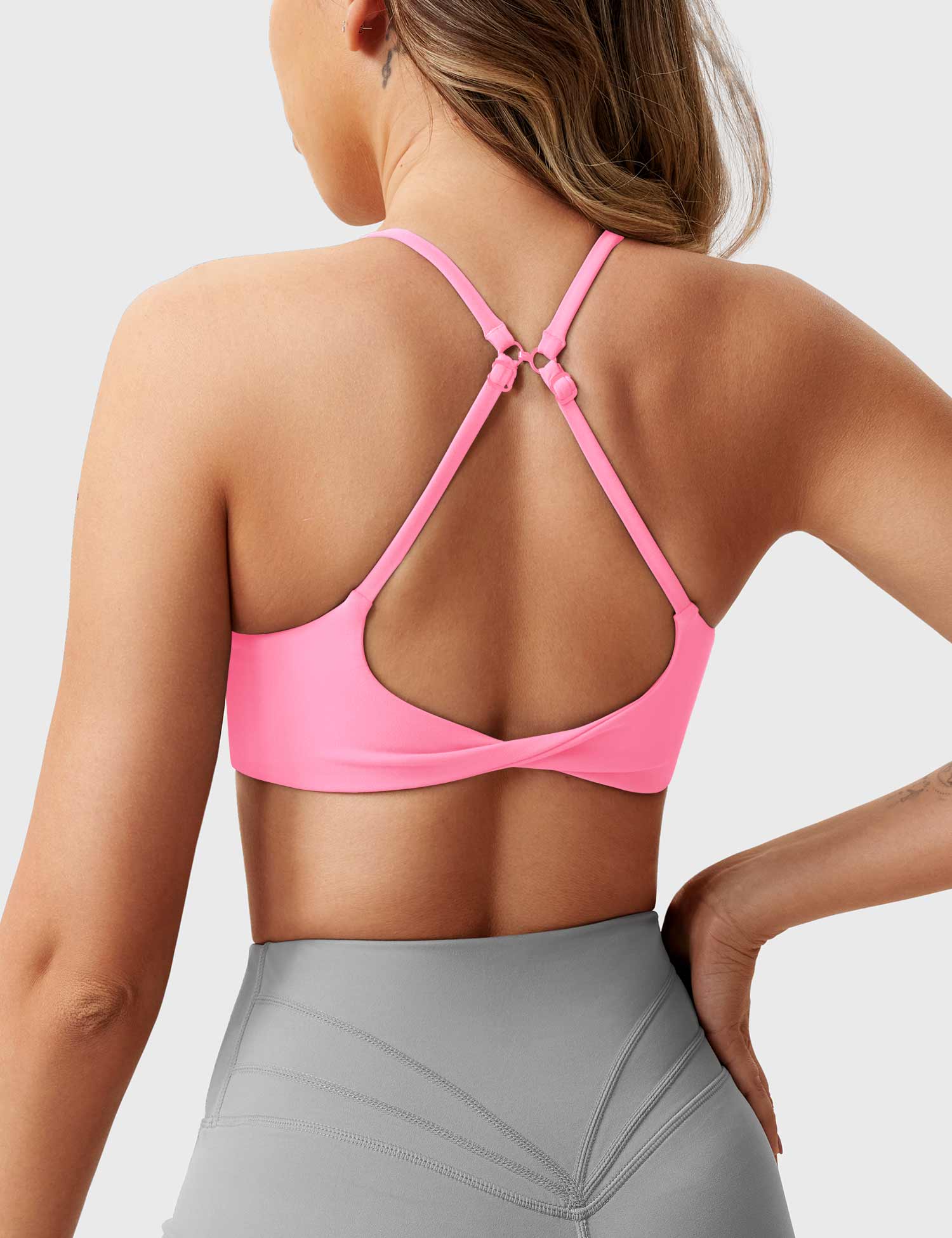 YGLEO Joce Twist Sports Bra
