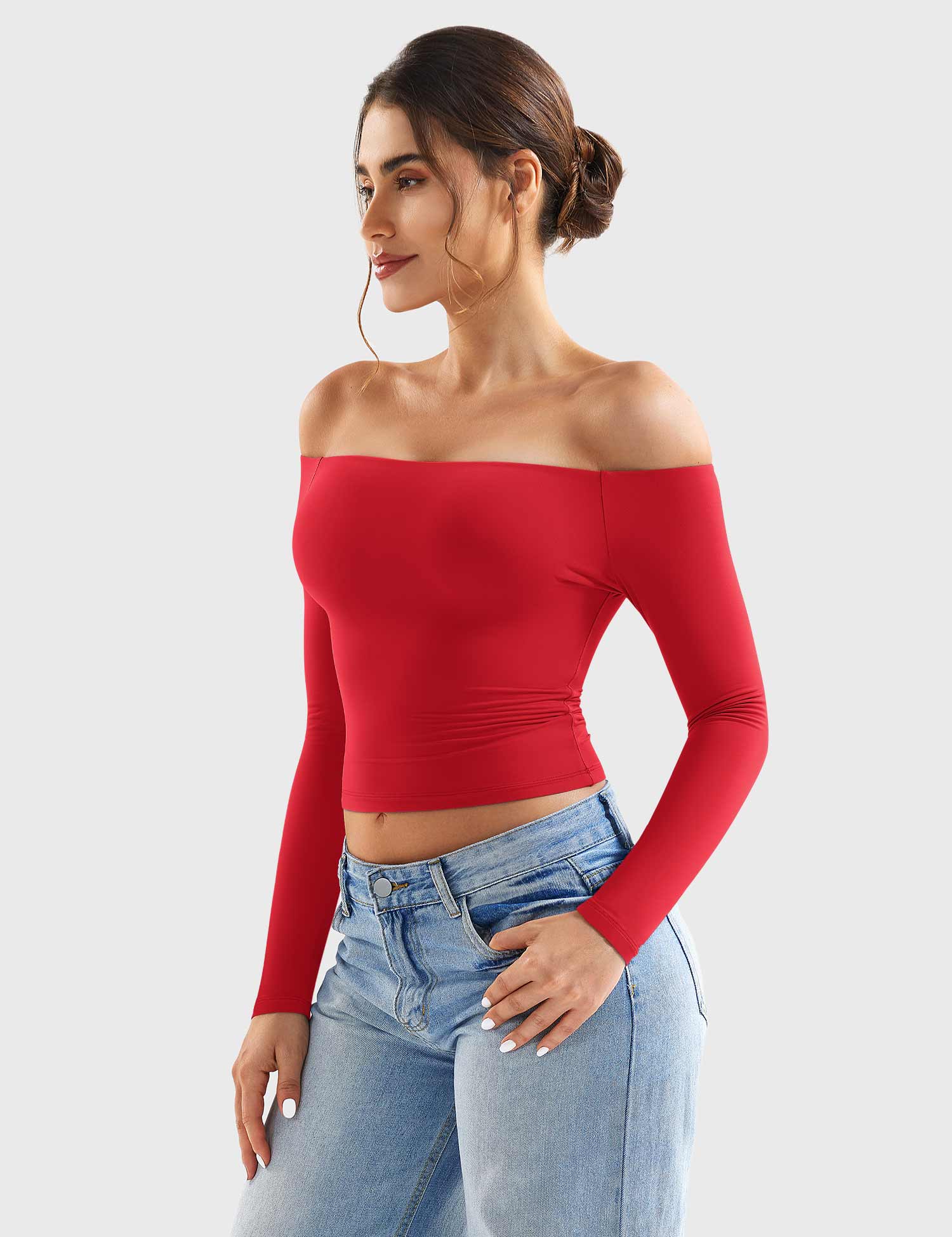 YGLEO Luzlie Off Shoulder Top