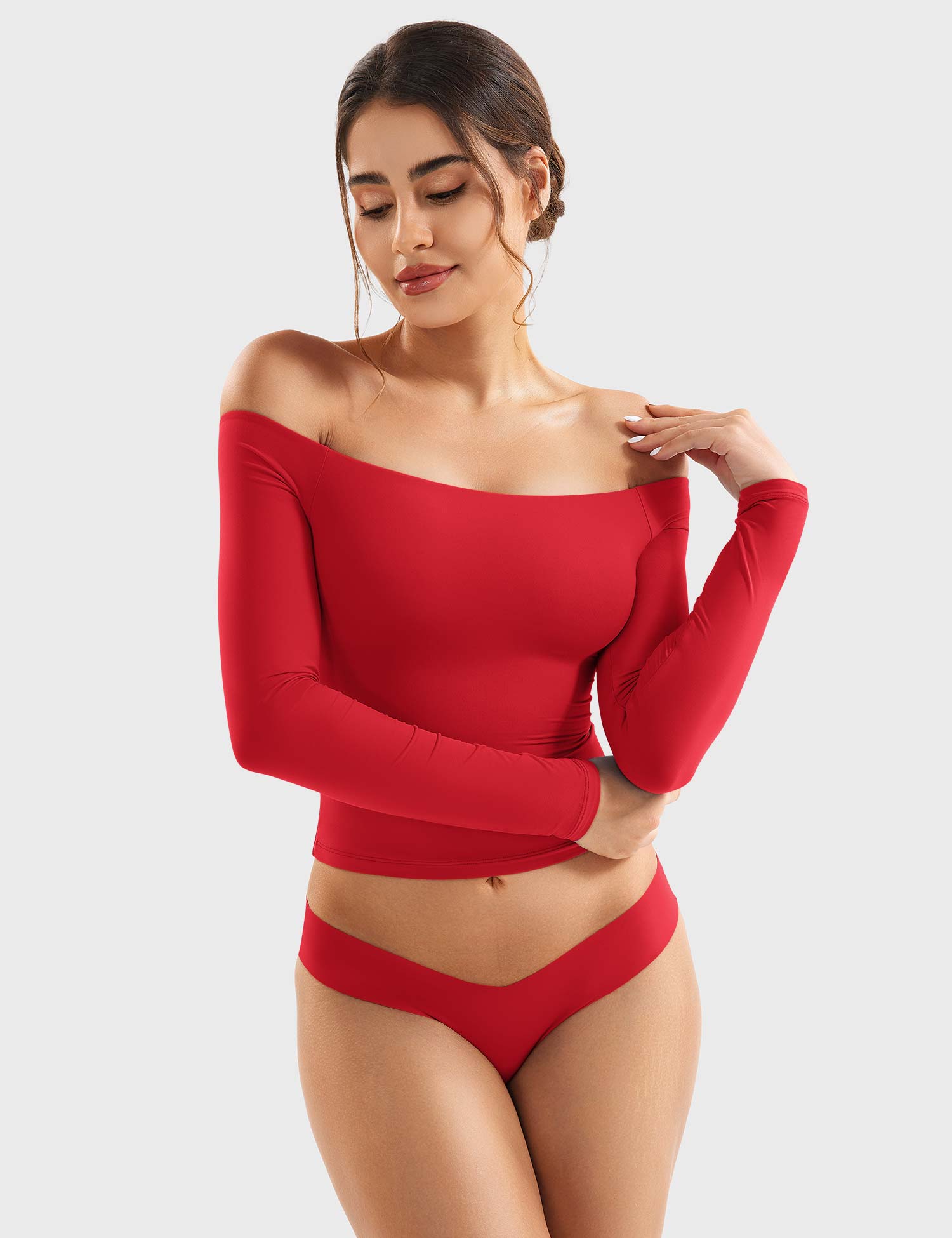 YGLEO Luzlie Off Shoulder Top
