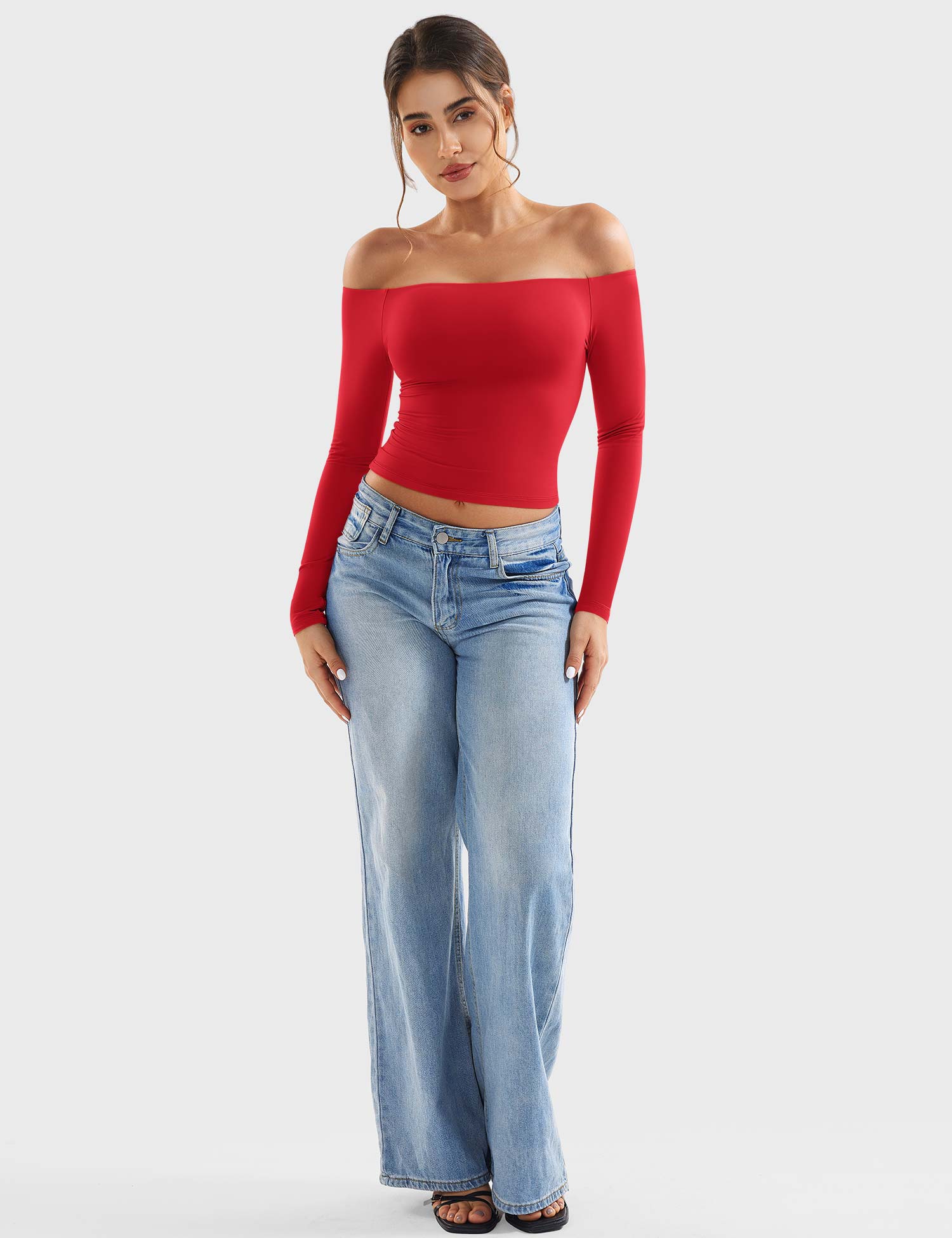 YGLEO Luzlie Off Shoulder Top