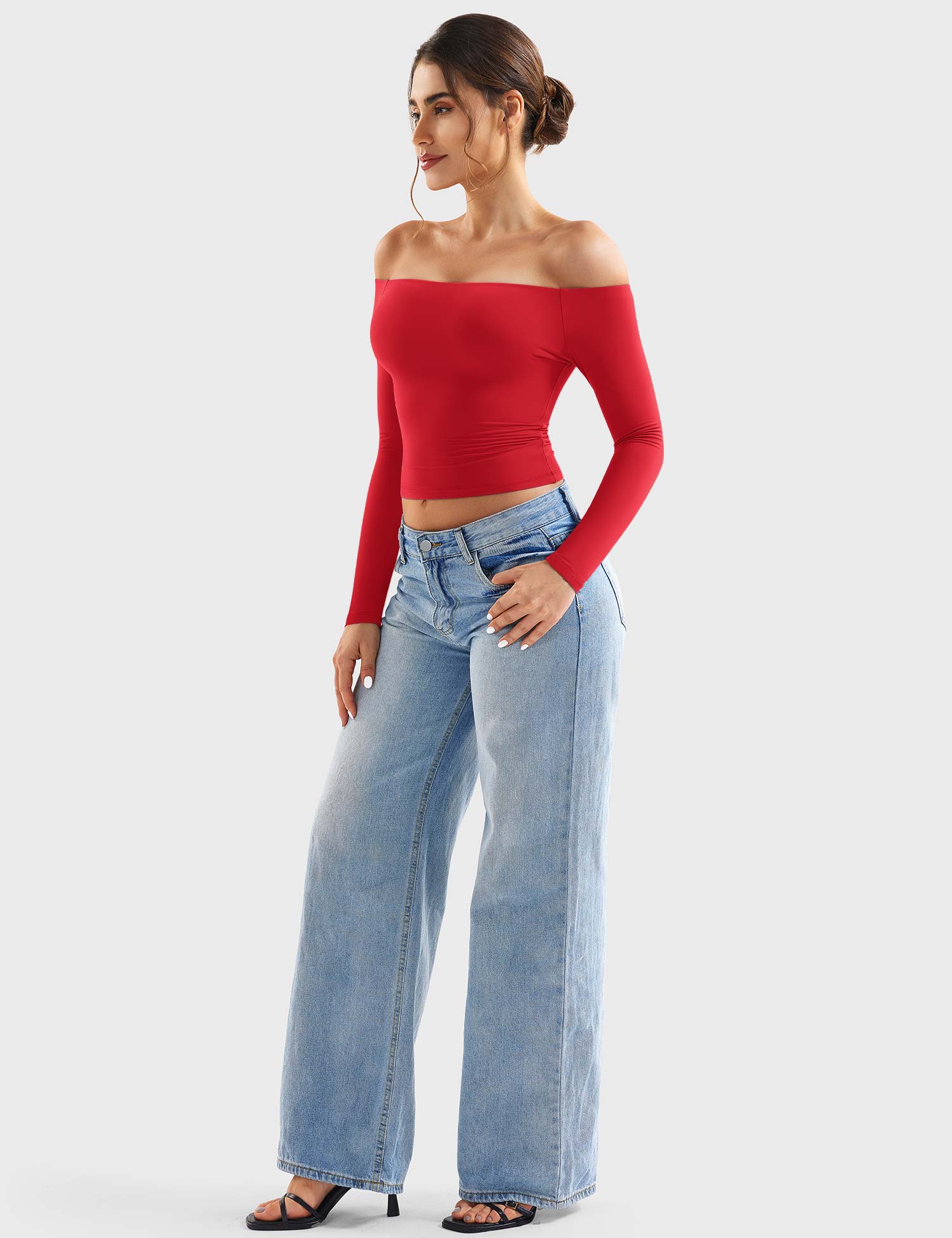 YGLEO Luzlie Off Shoulder Top