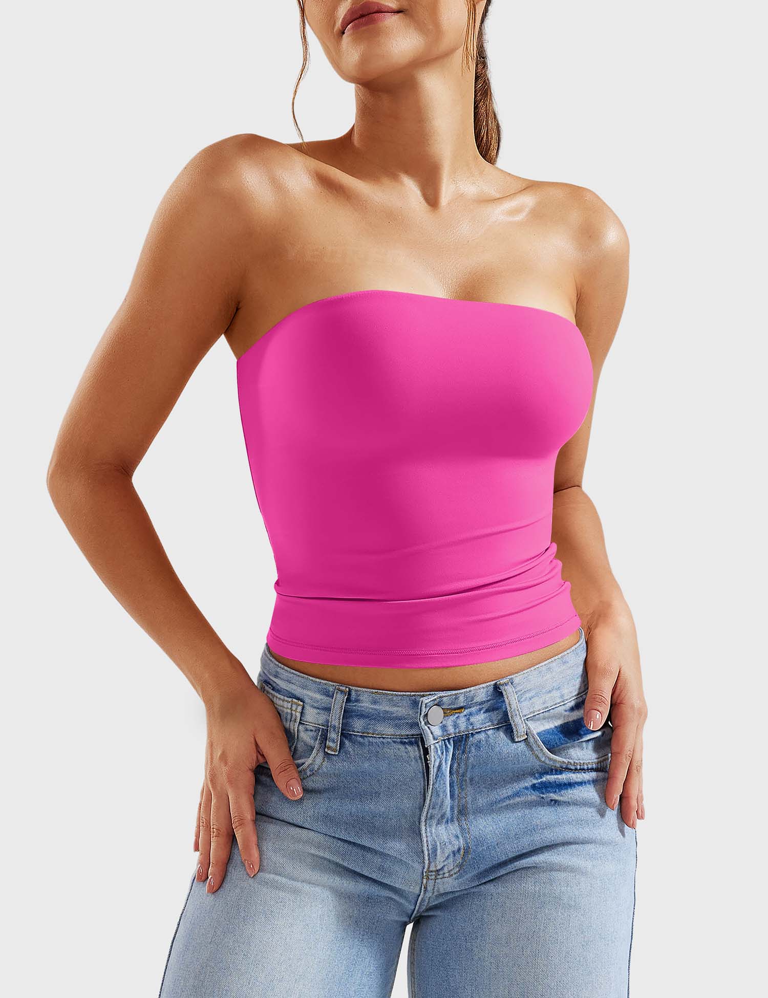 YGLEO Sophie Double Lined Tube Top