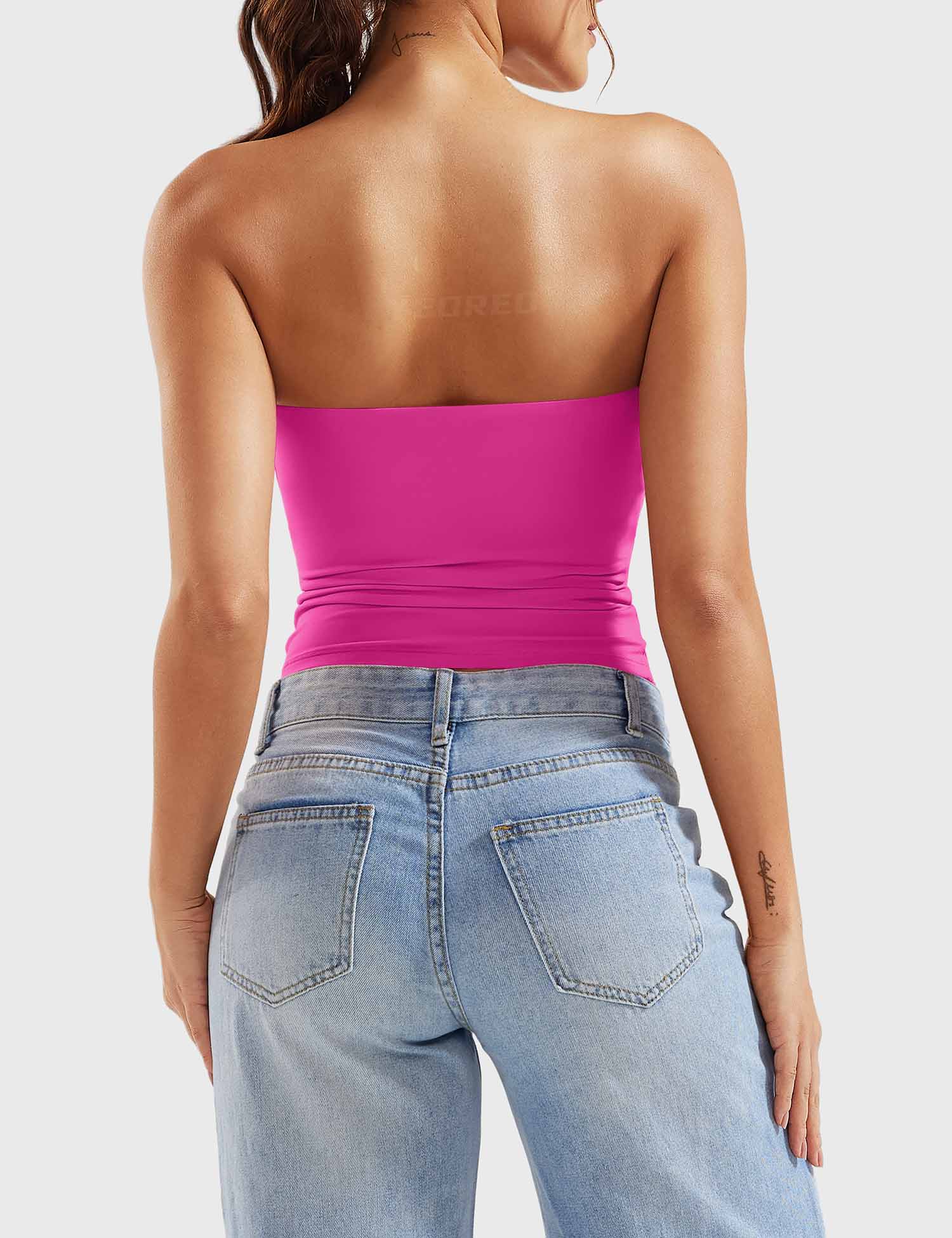 YGLEO Sophie Double Lined Tube Top