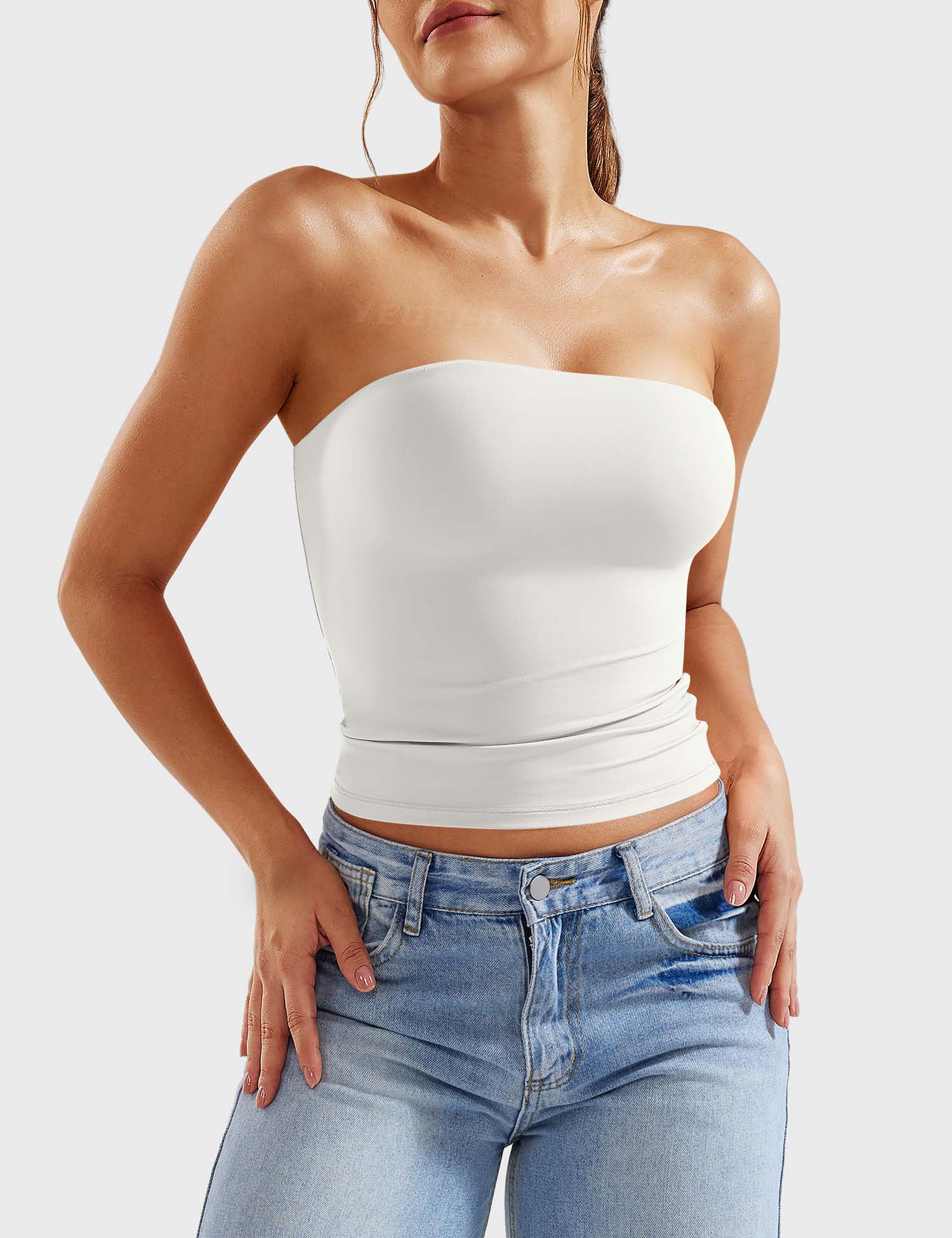 YGLEO Sophie Double Lined Tube Top