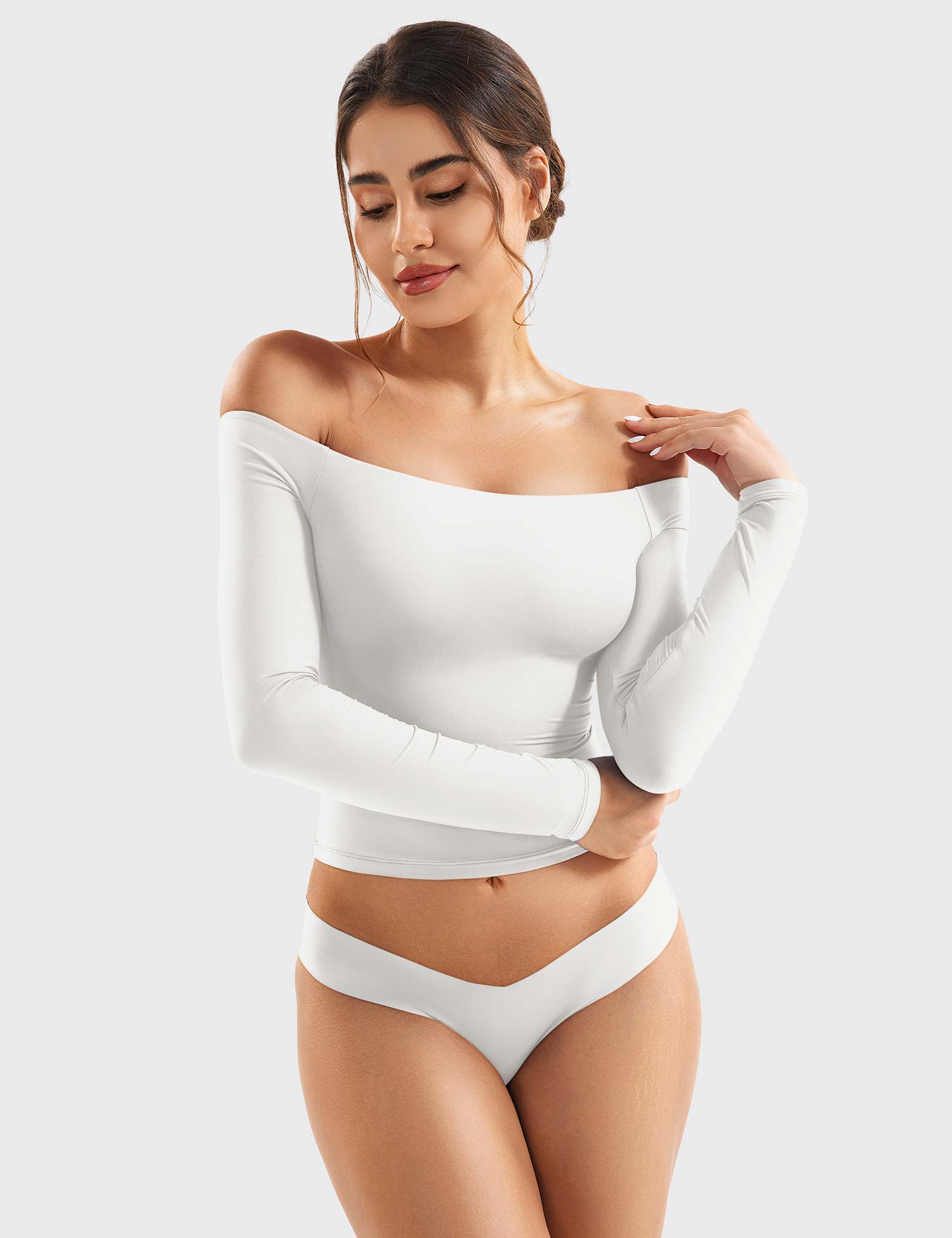 YGLEO Luzlie Off Shoulder Top