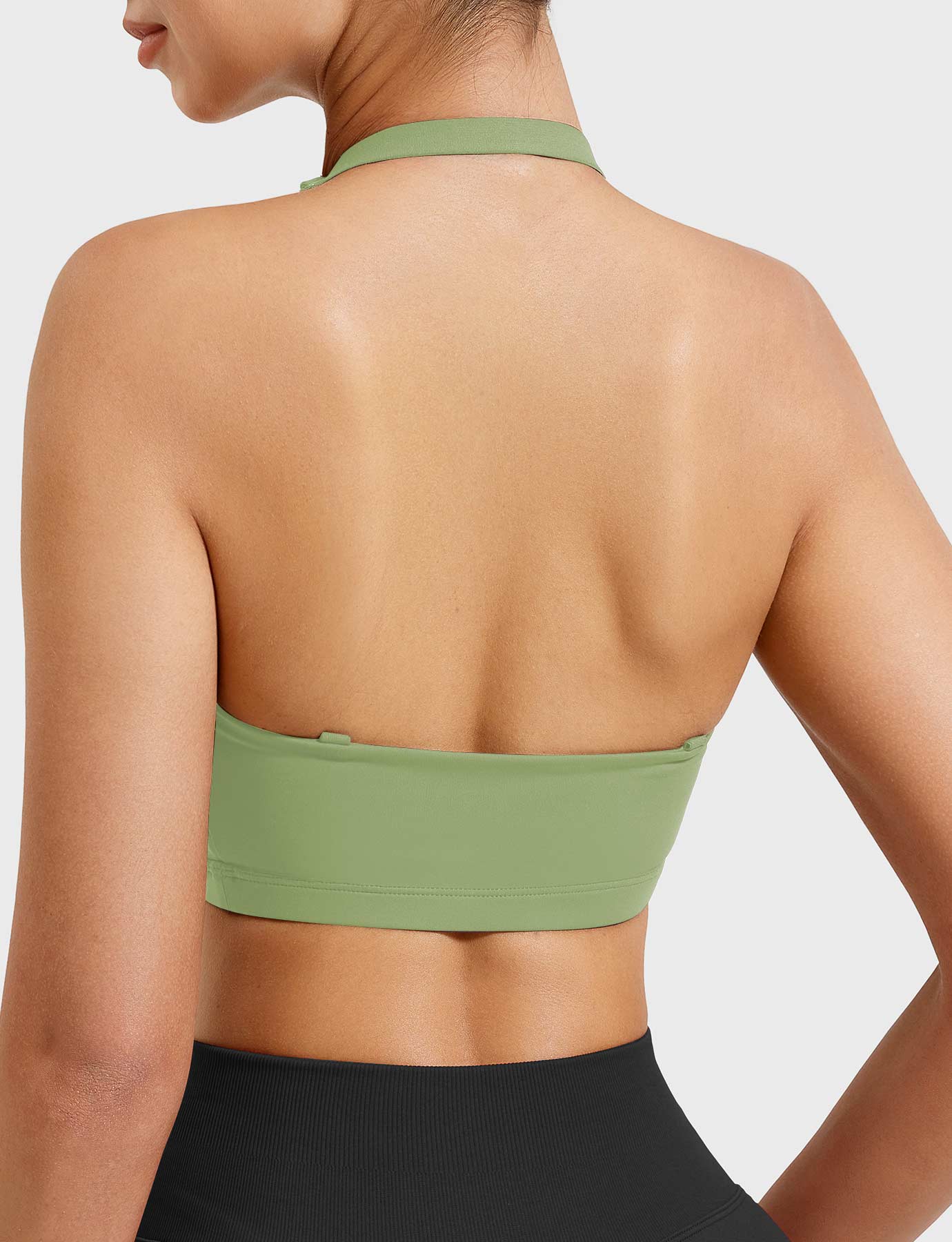 YGLEO Micaela Twist Front Sports Bra