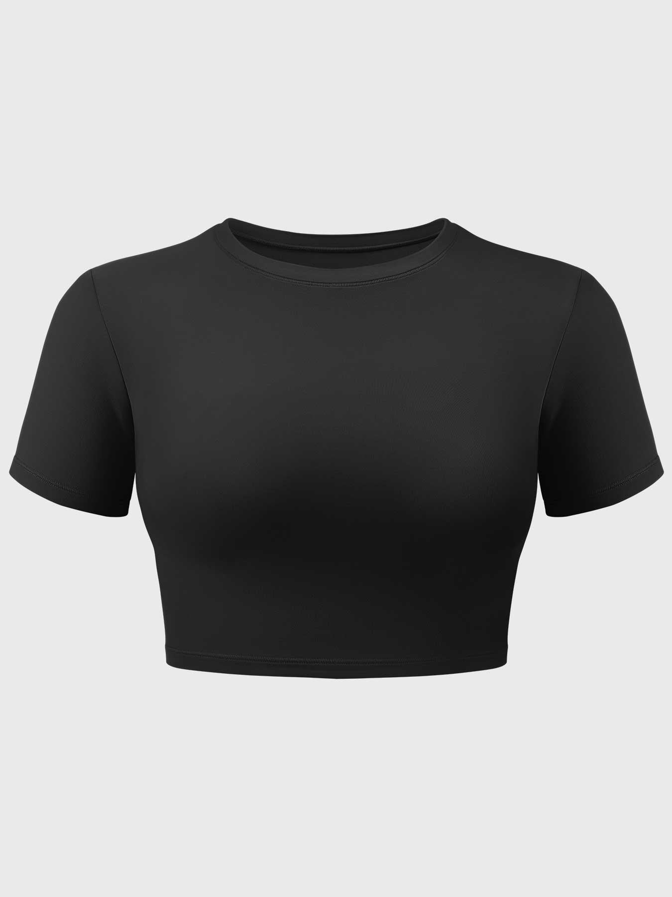 YGLEO Colin Short Sleeves Crop Top
