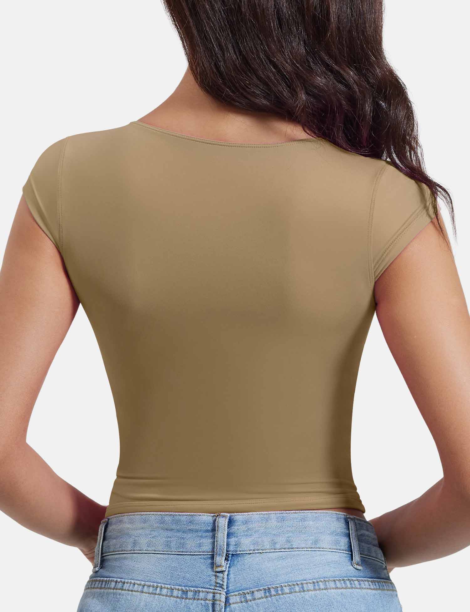 YGLEO Diva V Neck Top