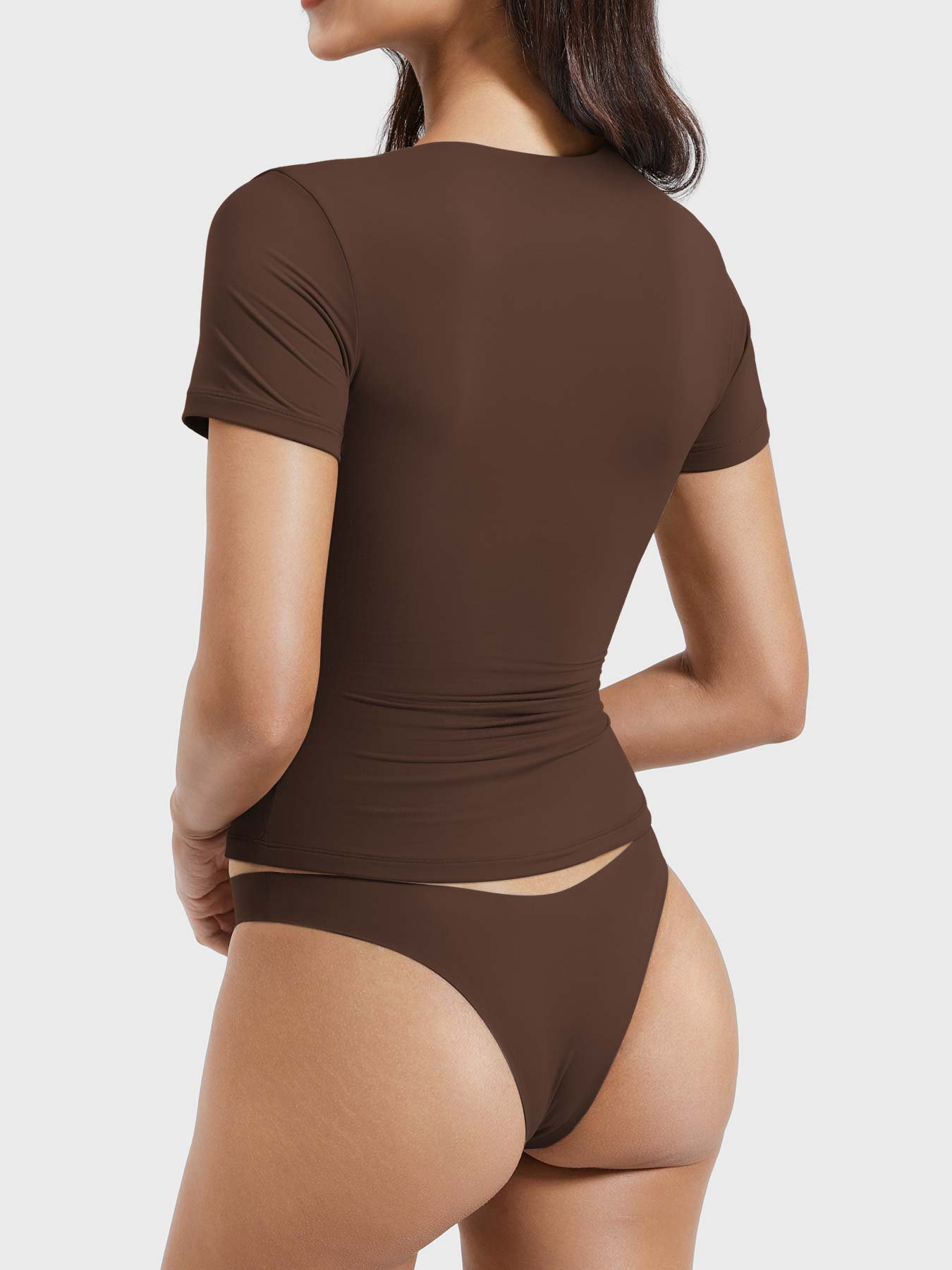 YGLEO Livia Sweetheart Neck Top