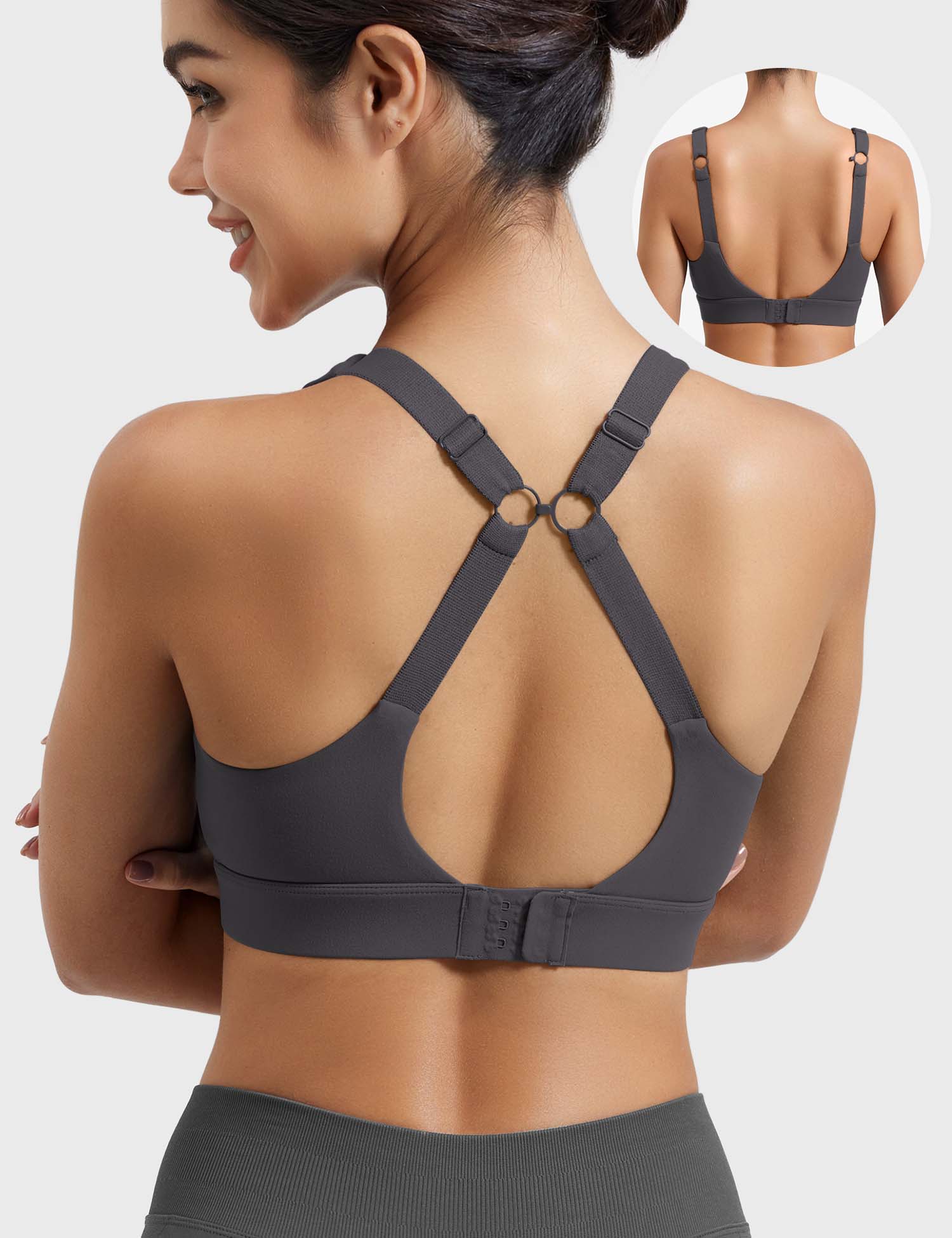 YGLEO Xena Maximum Support Sports Bra