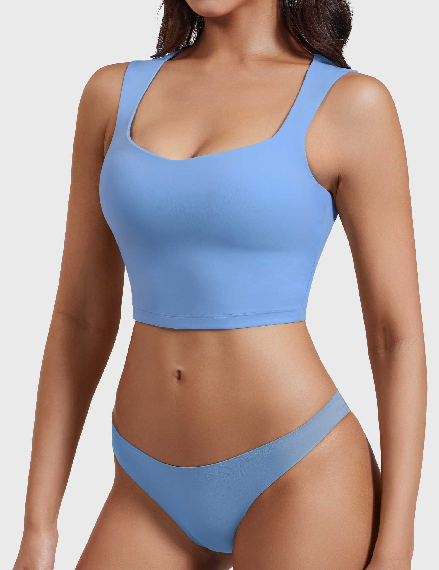 YGLEO Lelia Sleeveless Crop Top