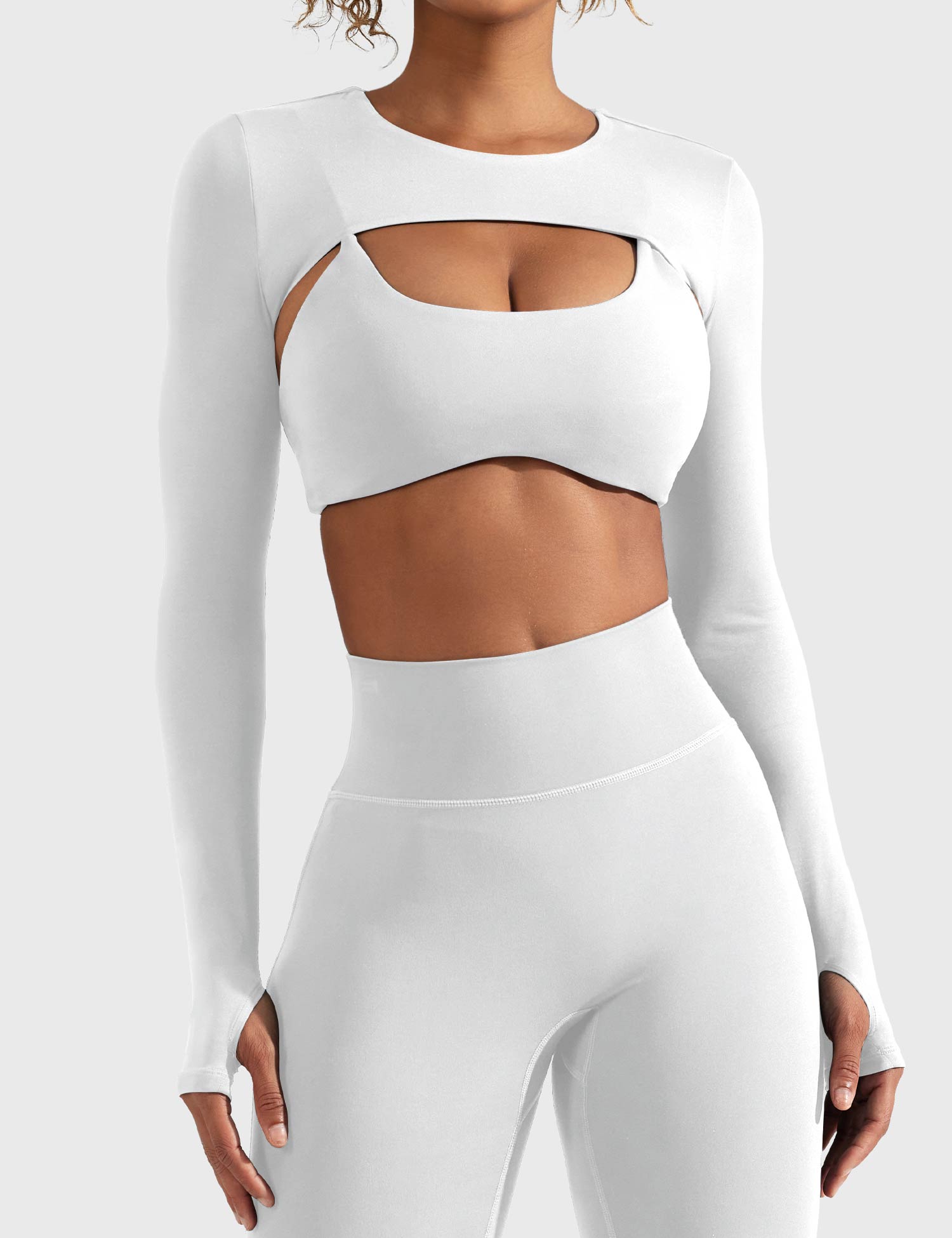 YGLEO Crissy Long Sleeve Bolero Shrug